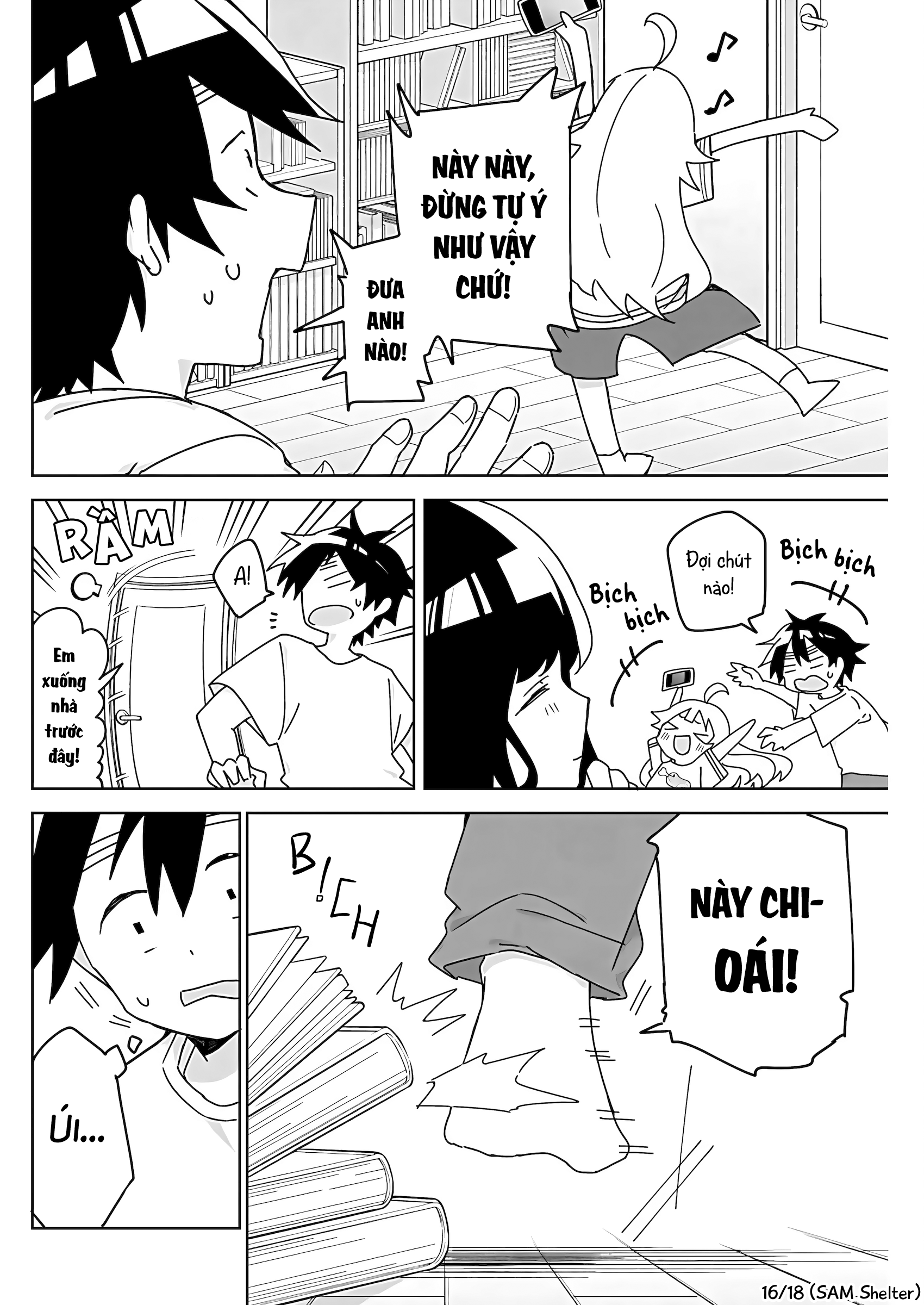 We're J-Just Childhood Friends - Chapter 24 - Page 16