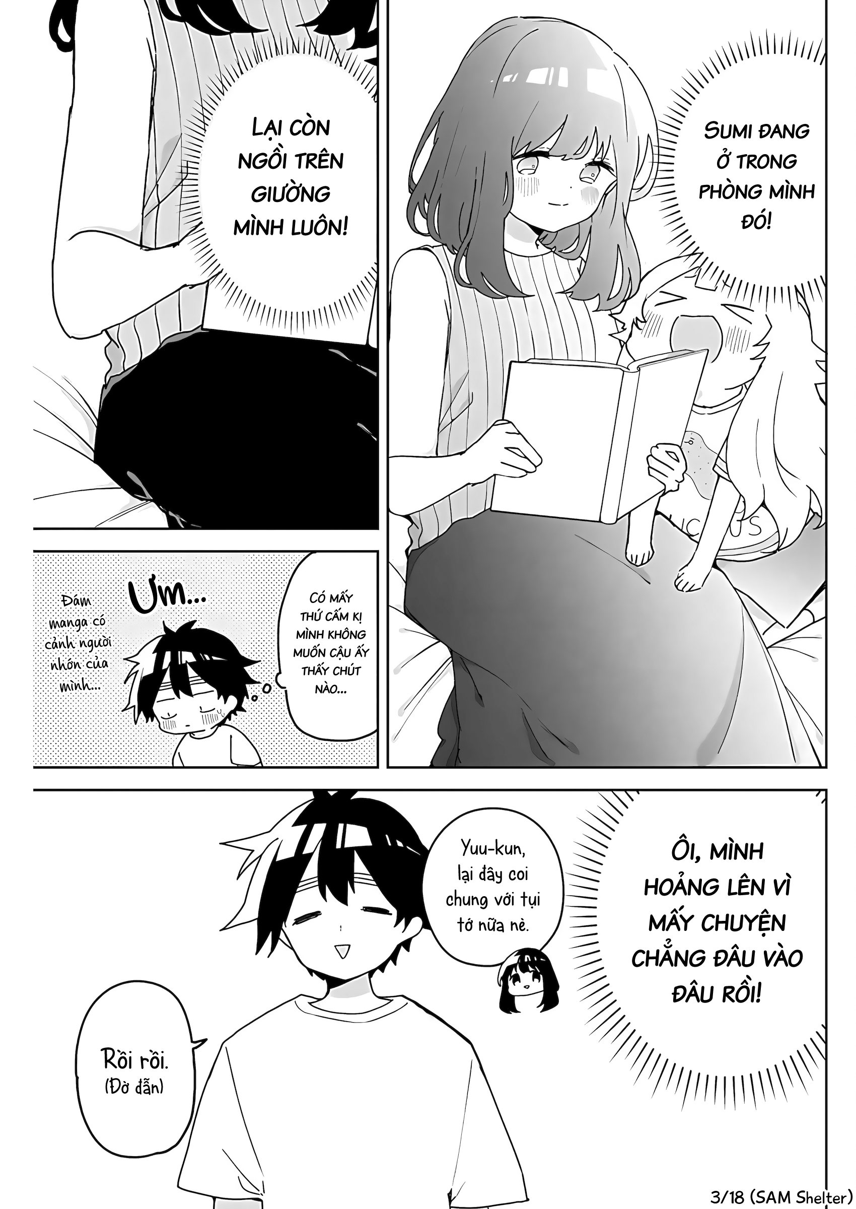 We're J-Just Childhood Friends - Chapter 24 - Page 3
