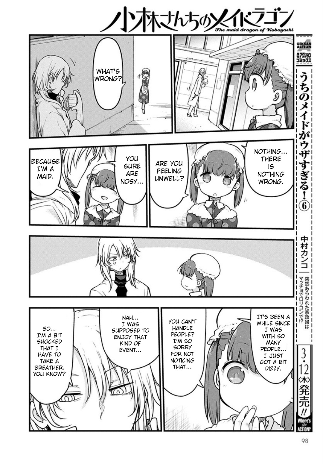 Miss Kobayashi's Dragon Maid - Chapter 93 - Page 12
