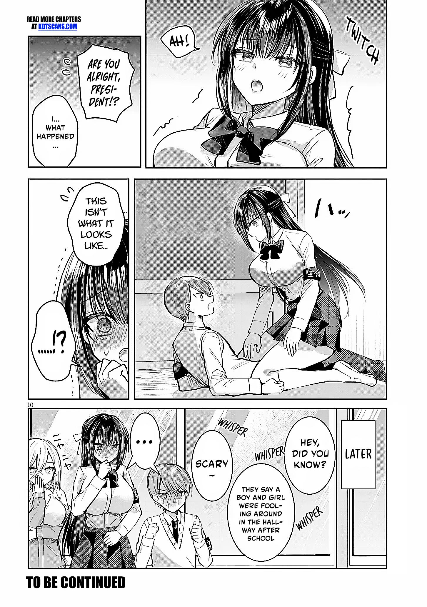 The President Who Can't Say No Wants to Do It Only for Tomoe-Kun - Chapter 7 - Page 11