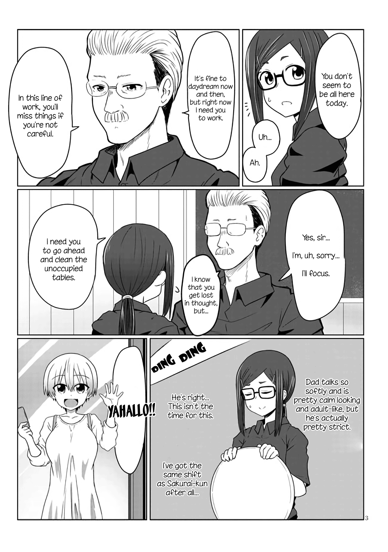 Uzaki-chan Wants to Hang Out! - Chapter 7 - Page 3