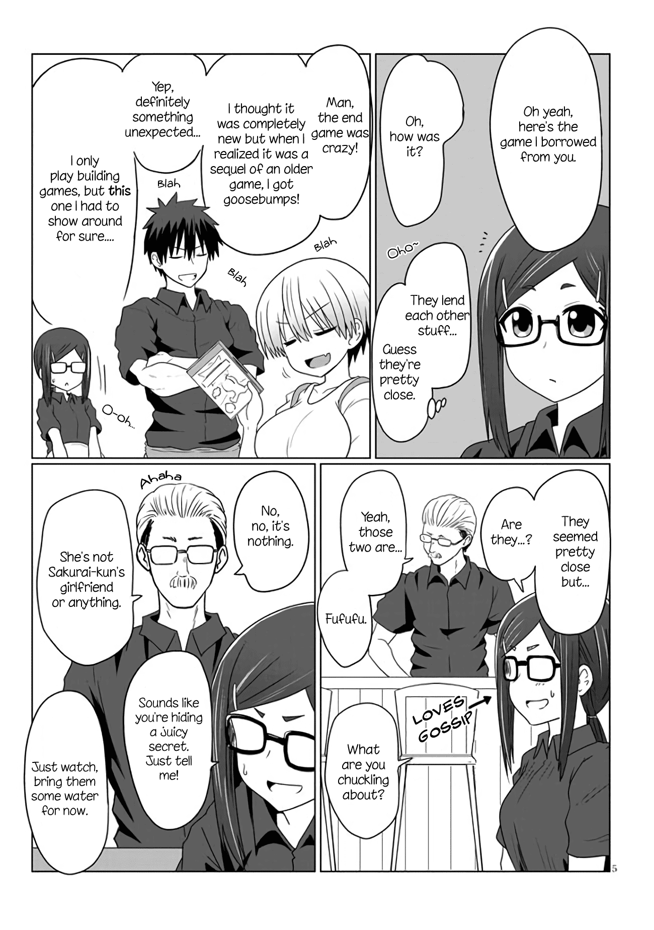 Uzaki-chan Wants to Hang Out! - Chapter 7 - Page 5