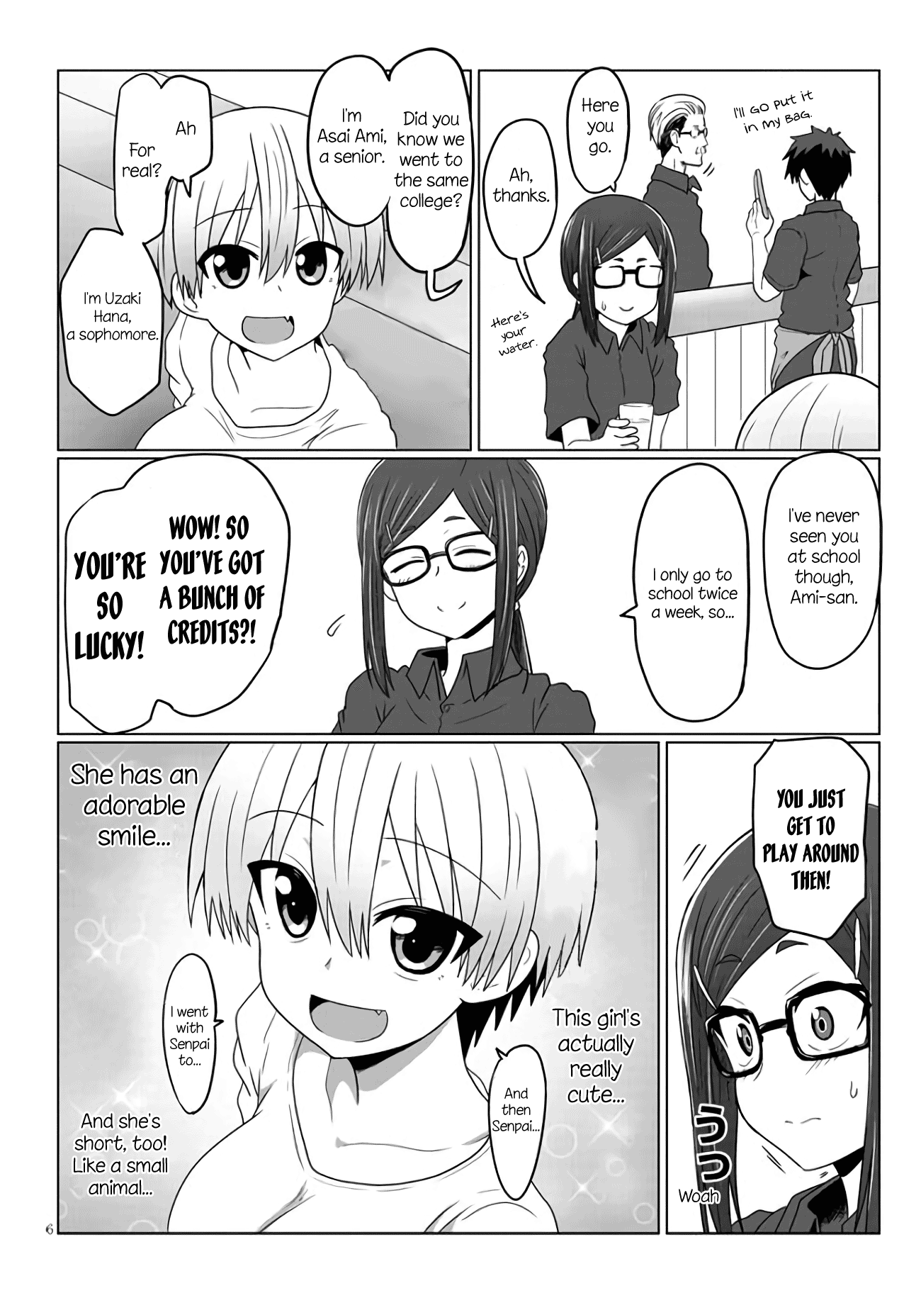 Uzaki-chan Wants to Hang Out! - Chapter 7 - Page 6