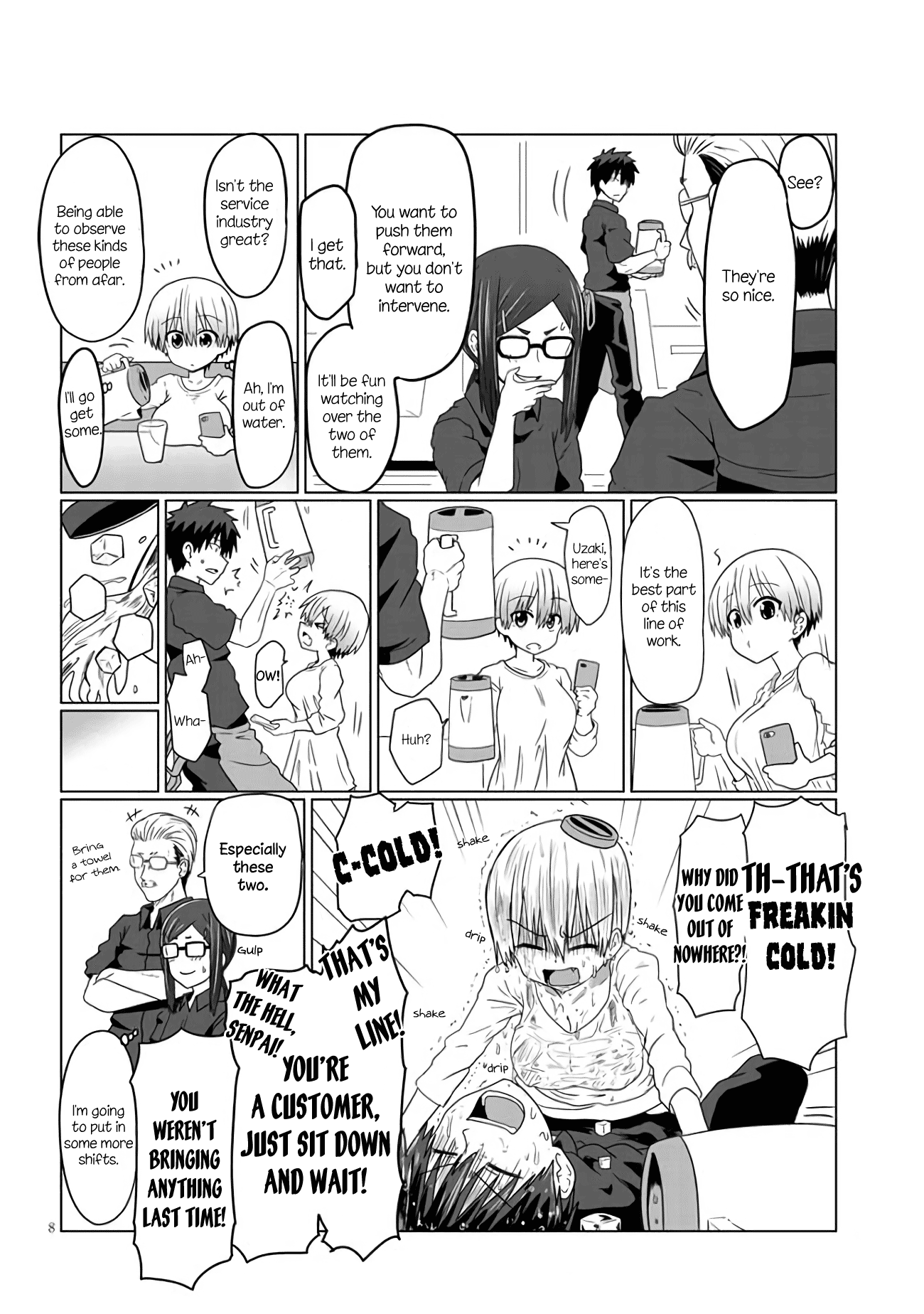 Uzaki-chan Wants to Hang Out! - Chapter 7 - Page 8