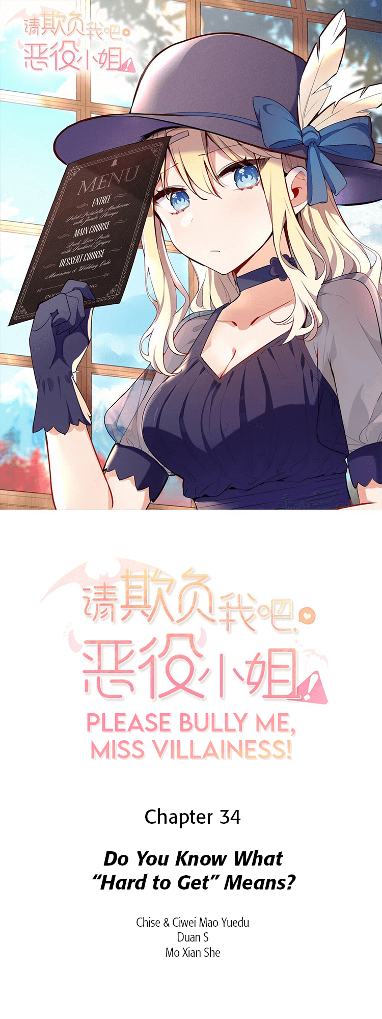 Please Bully Me, Miss Villainess! - Chapter 34 - Page 1