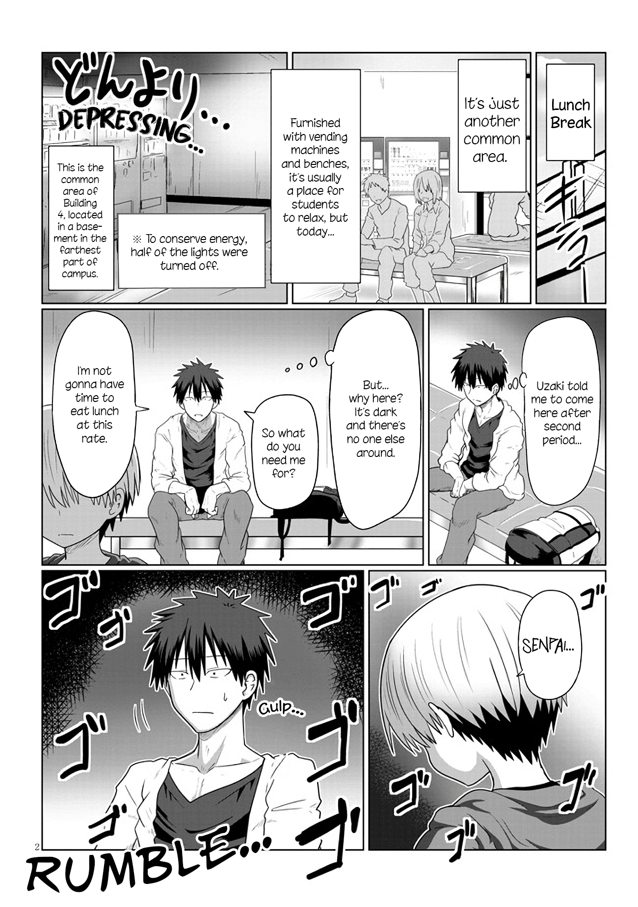 Uzaki-chan Wants to Hang Out! - Chapter 10 - Page 2