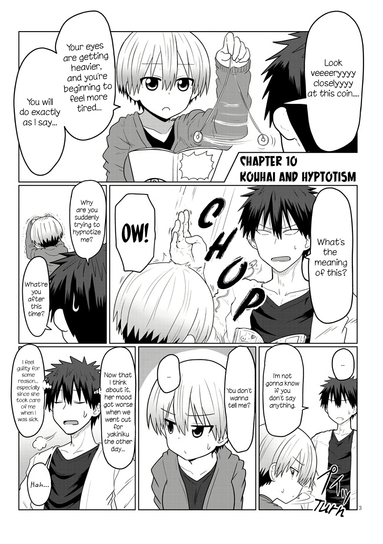 Uzaki-chan Wants to Hang Out! - Chapter 10 - Page 3