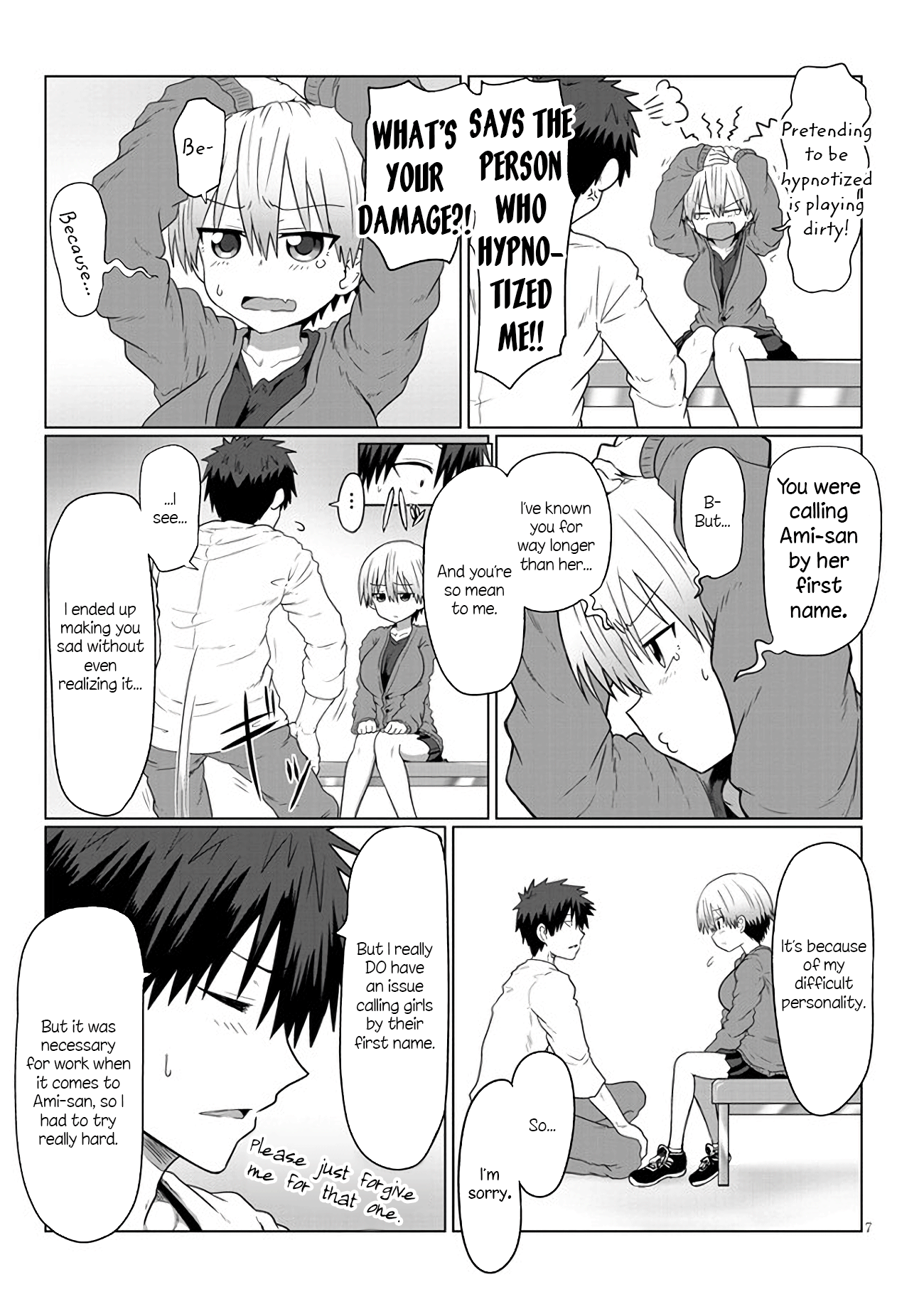 Uzaki-chan Wants to Hang Out! - Chapter 10 - Page 7