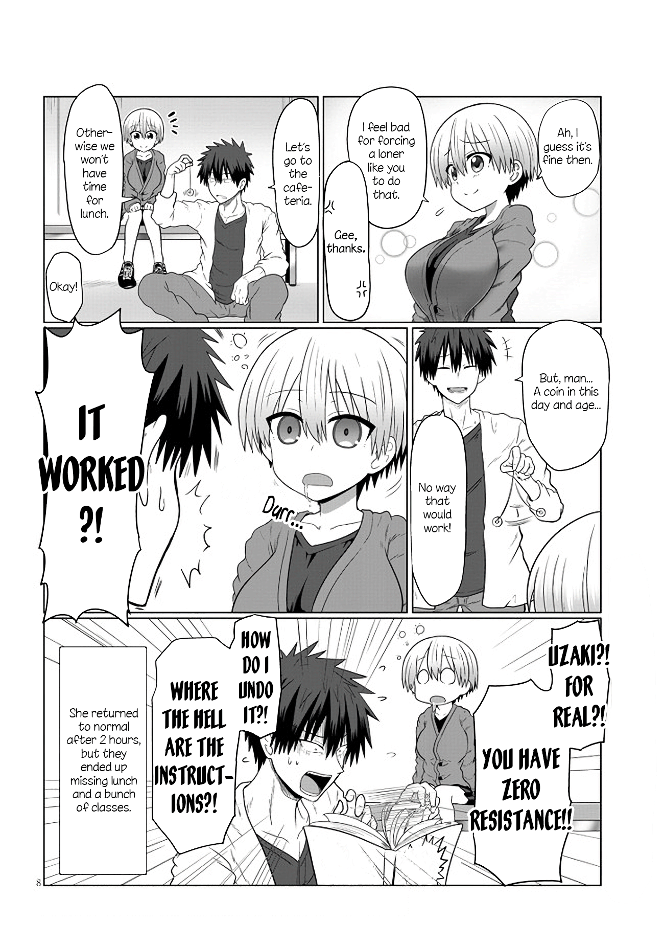 Uzaki-chan Wants to Hang Out! - Chapter 10 - Page 8