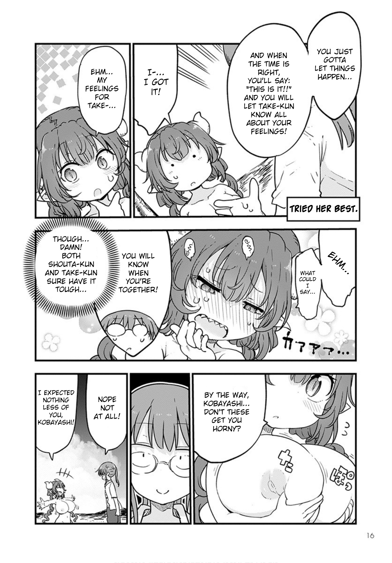 Miss Kobayashi's Dragon Maid - Chapter 100 - Page 12