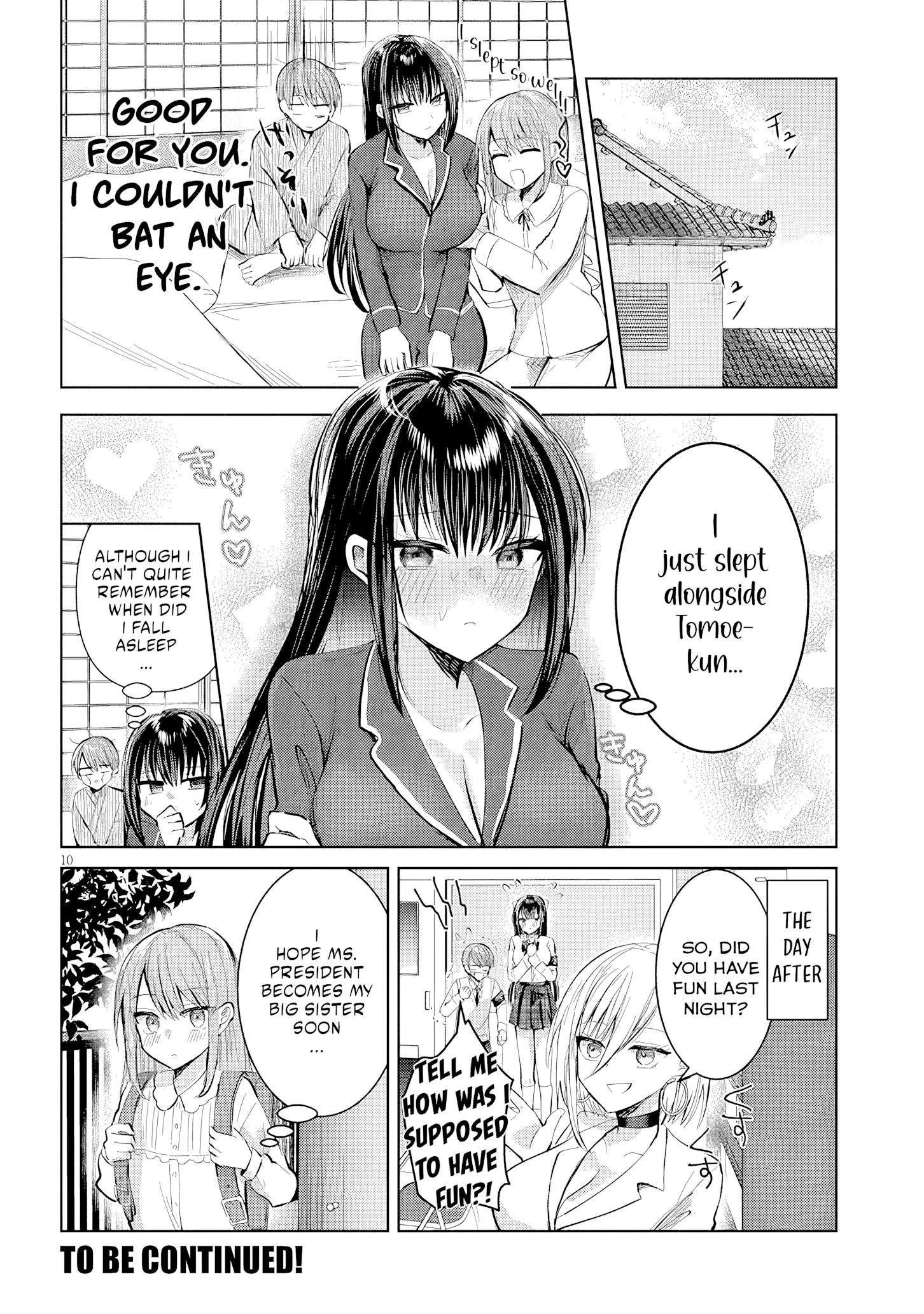 The President Who Can't Say No Wants to Do It Only for Tomoe-Kun - Chapter 15 - Page 11