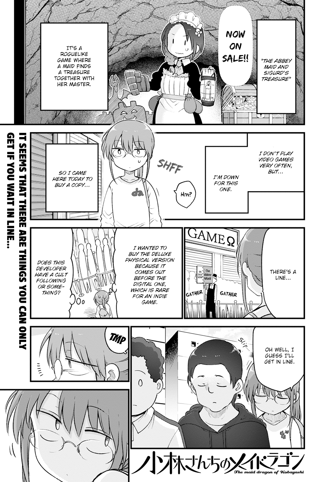 Miss Kobayashi's Dragon Maid - Chapter 129 - Page 1