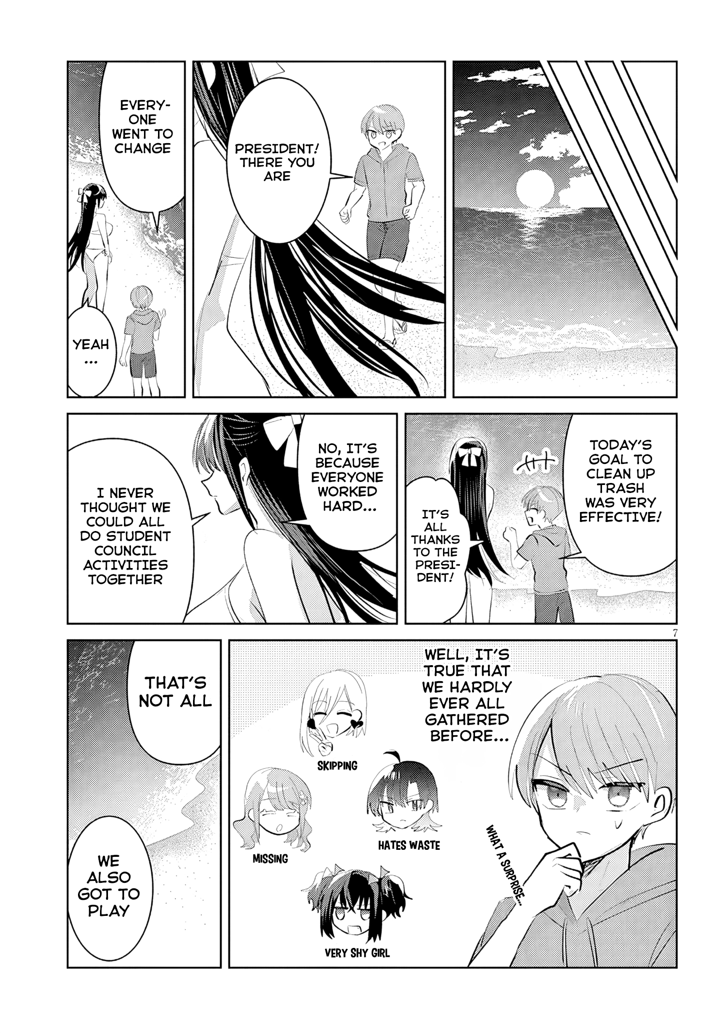 The President Who Can't Say No Wants to Do It Only for Tomoe-Kun - Chapter 20 - Page 8