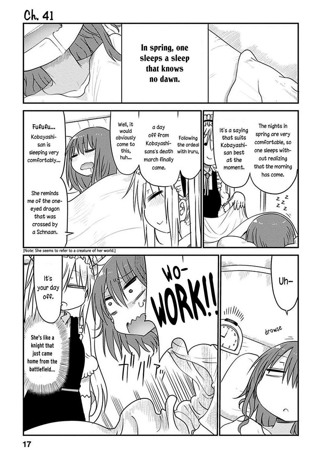 Miss Kobayashi's Dragon Maid - Chapter 41 - Page 1