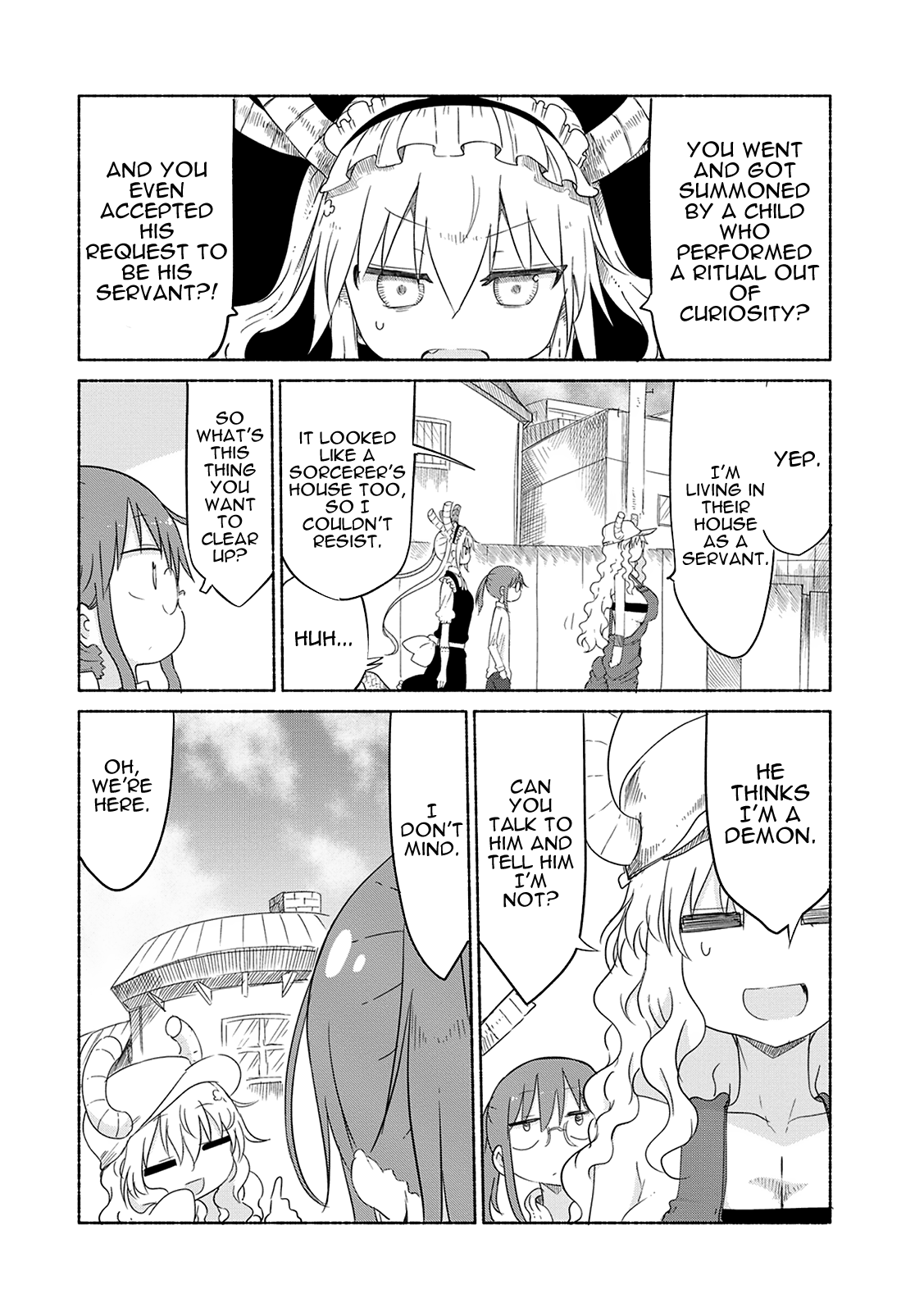 Miss Kobayashi's Dragon Maid - Chapter 27 - Page 4