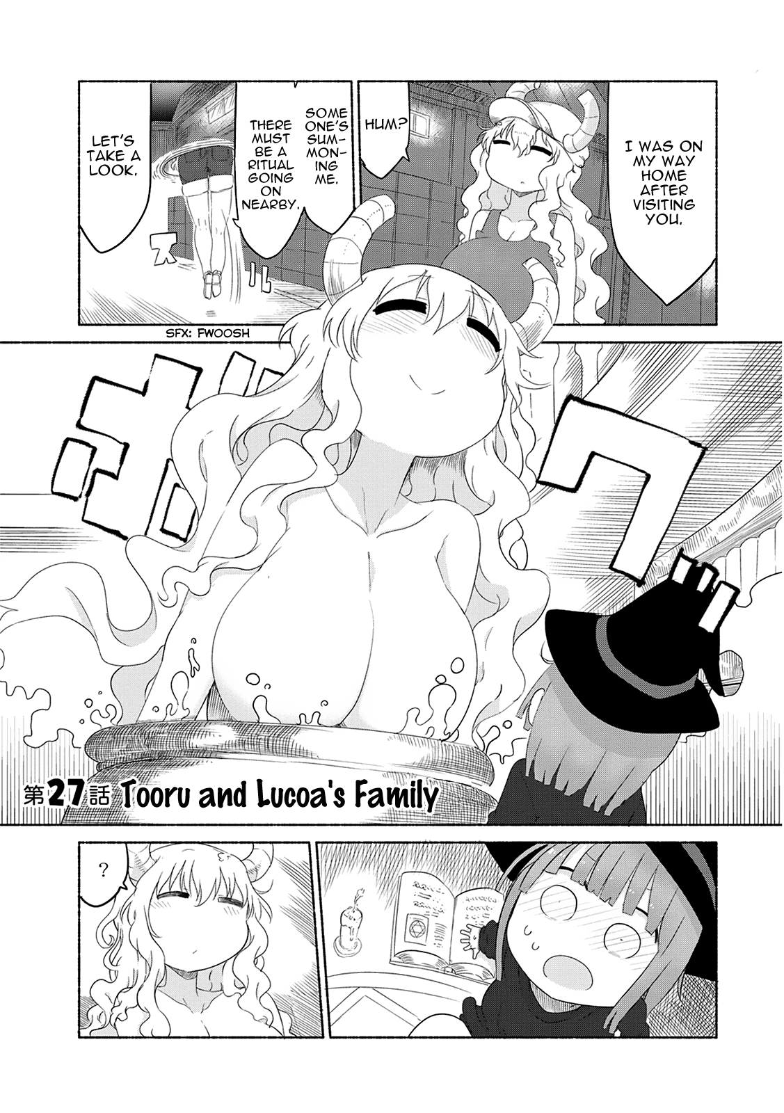 Miss Kobayashi's Dragon Maid - Chapter 27 - Page 3