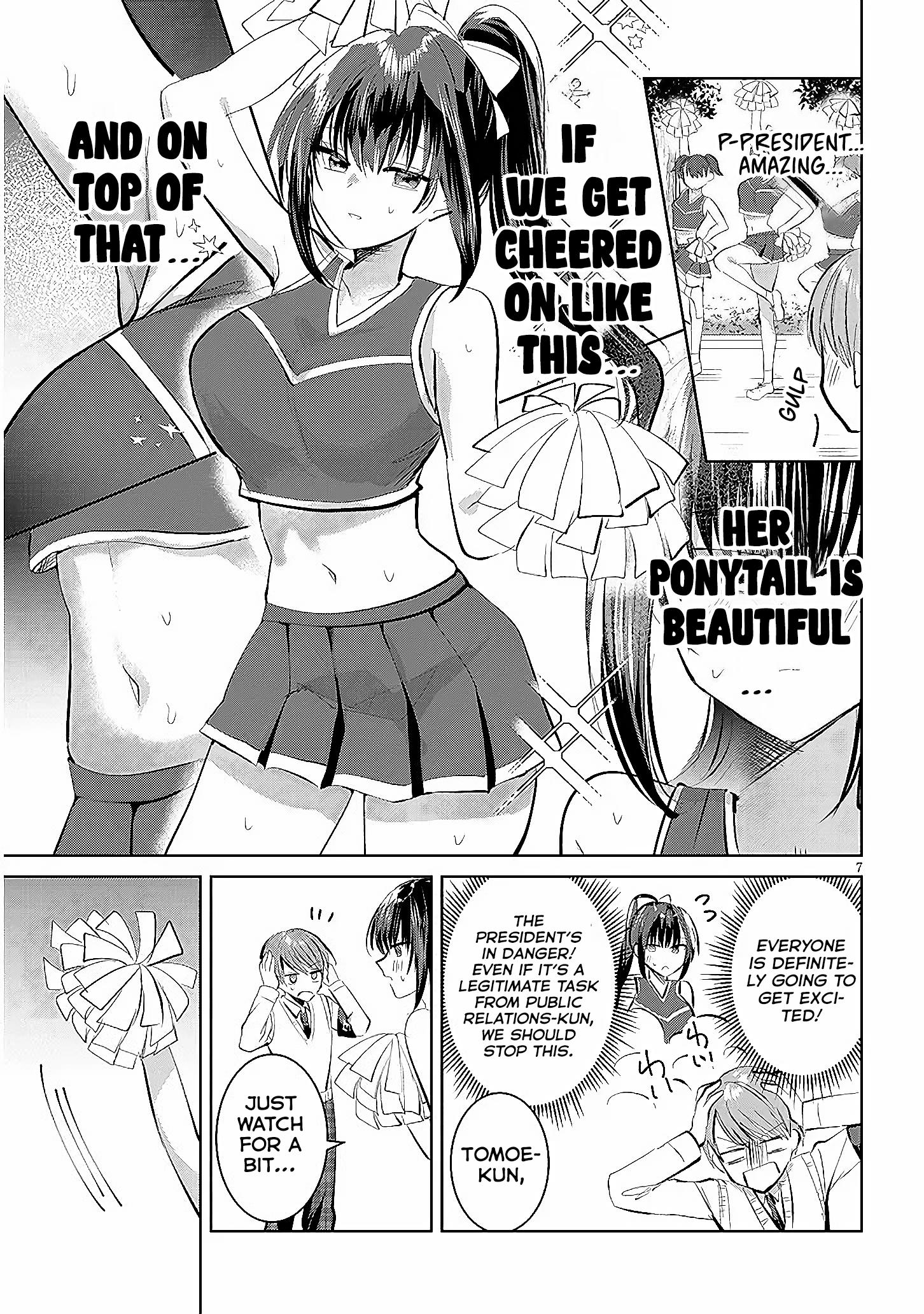 The President Who Can't Say No Wants to Do It Only for Tomoe-Kun - Chapter 9 - Page 8