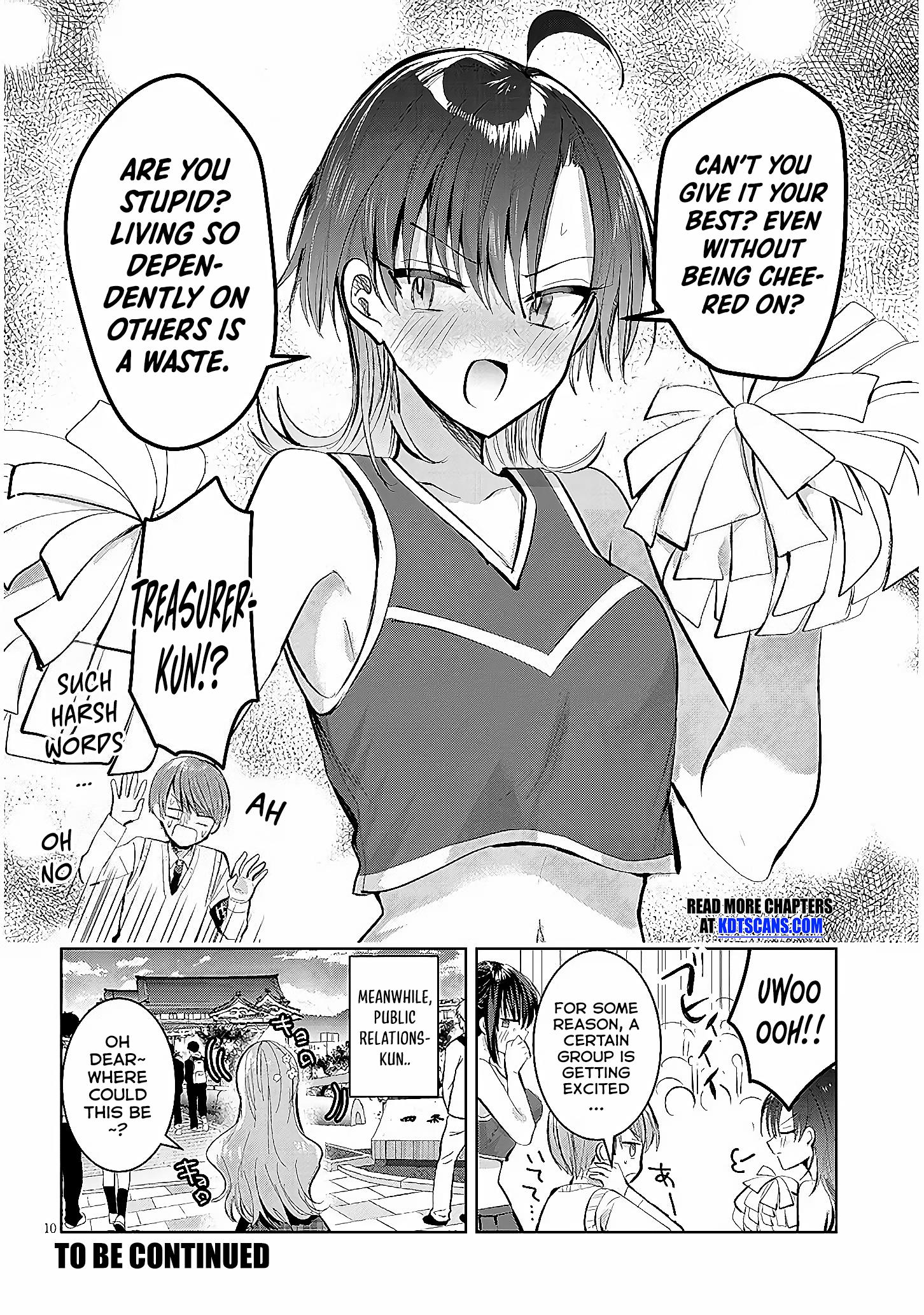 The President Who Can't Say No Wants to Do It Only for Tomoe-Kun - Chapter 9 - Page 11