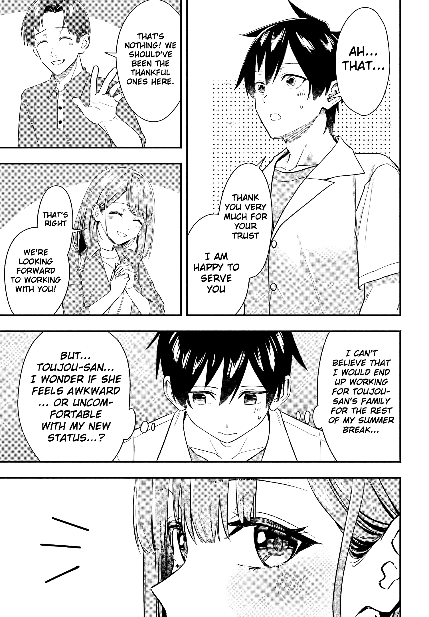 I Started Working a Housekeeping Job and Ended up Being Liked by the Family of the Most Beautiful Girl in School. - Chapter 5 - Page 33