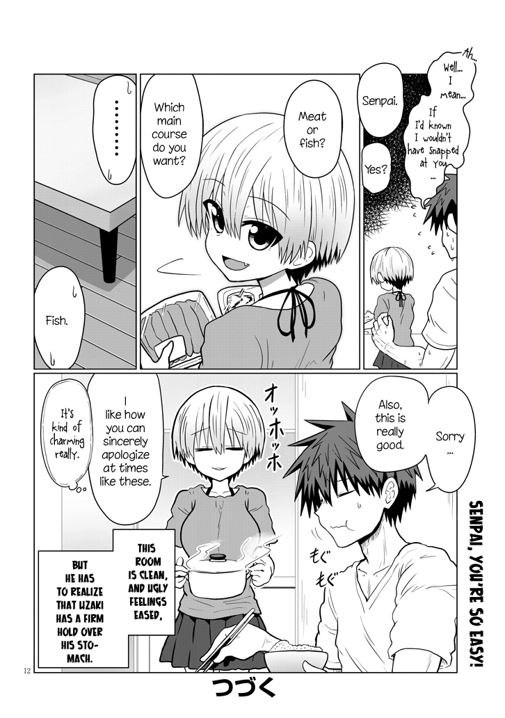 Uzaki-chan Wants to Hang Out! - Chapter 27 - Page 12
