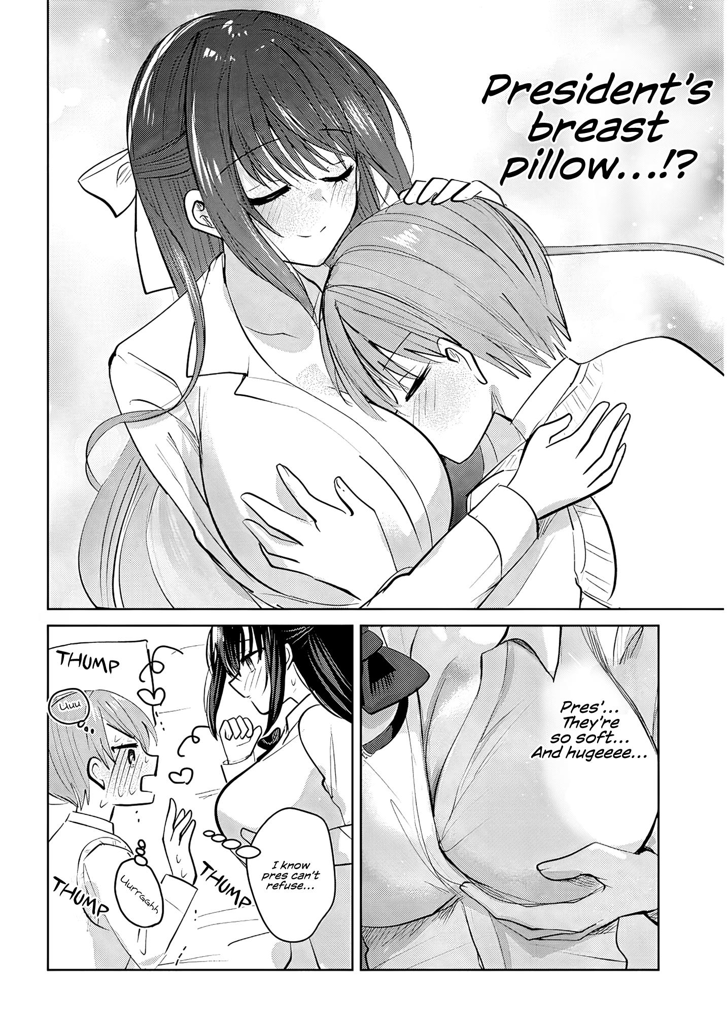 The President Who Can't Say No Wants to Do It Only for Tomoe-Kun - Chapter 2 - Page 13