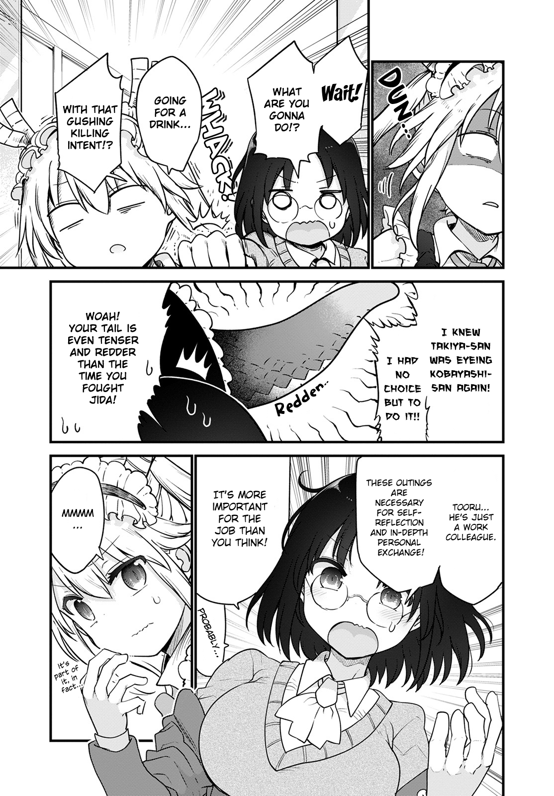Miss Kobayashi's Dragon Maid - Chapter 119 - Page 3