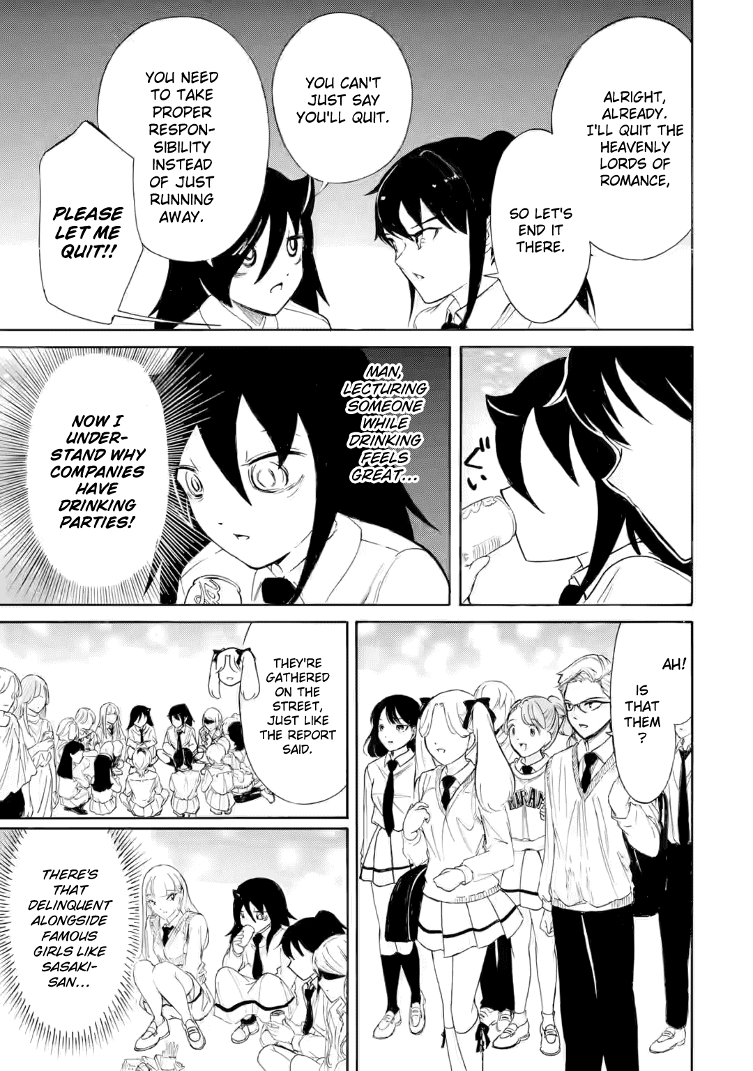 No Matter How I Look at It, It's You Guys' Fault I'm Not Popular! - Chapter 237.3 - Page 13