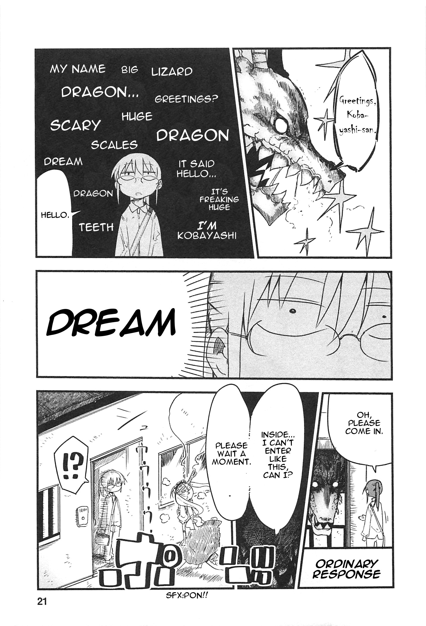 Miss Kobayashi's Dragon Maid - Chapter 2 - Page 3