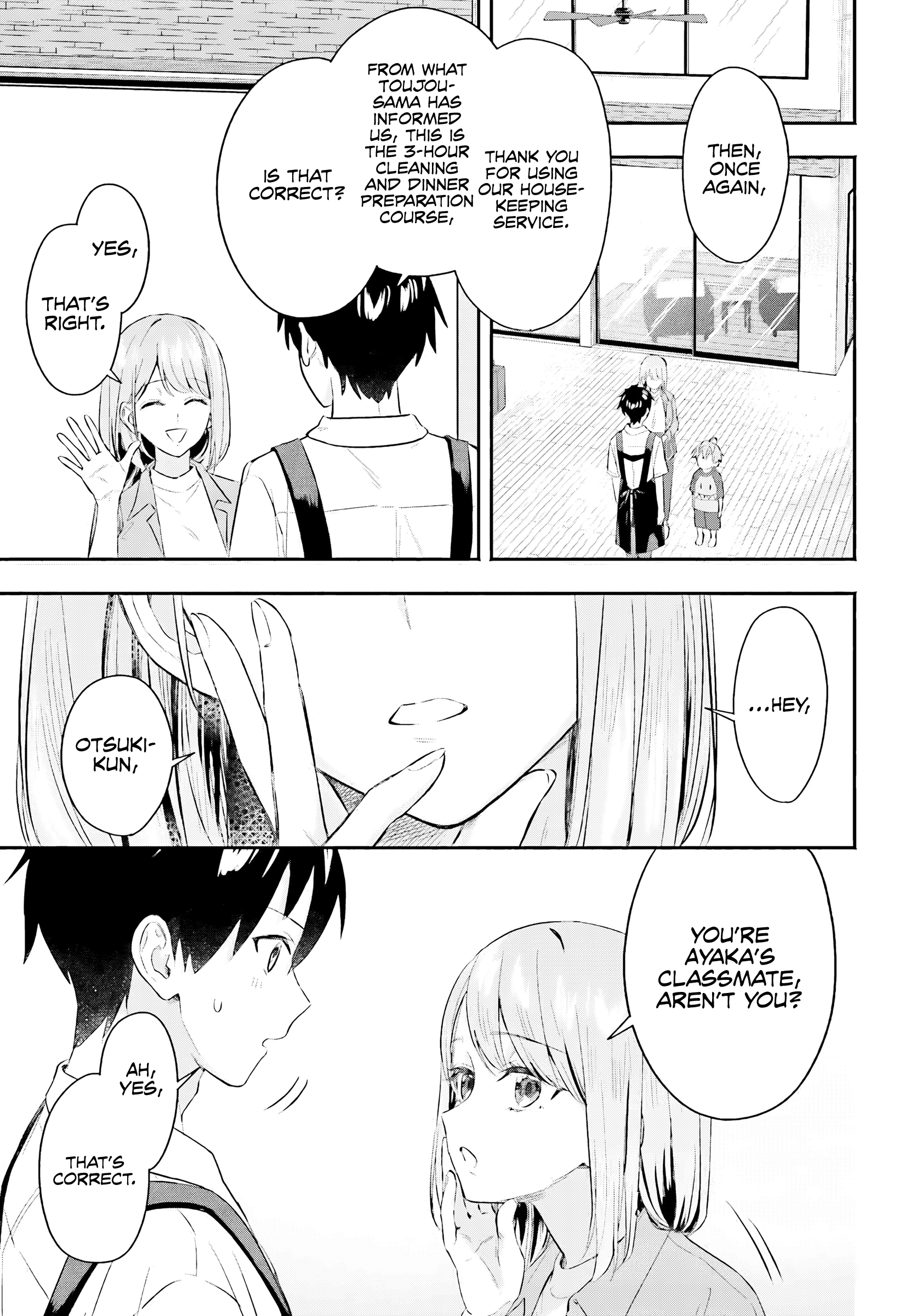 I Started Working a Housekeeping Job and Ended up Being Liked by the Family of the Most Beautiful Girl in School. - Chapter 4 - Page 6