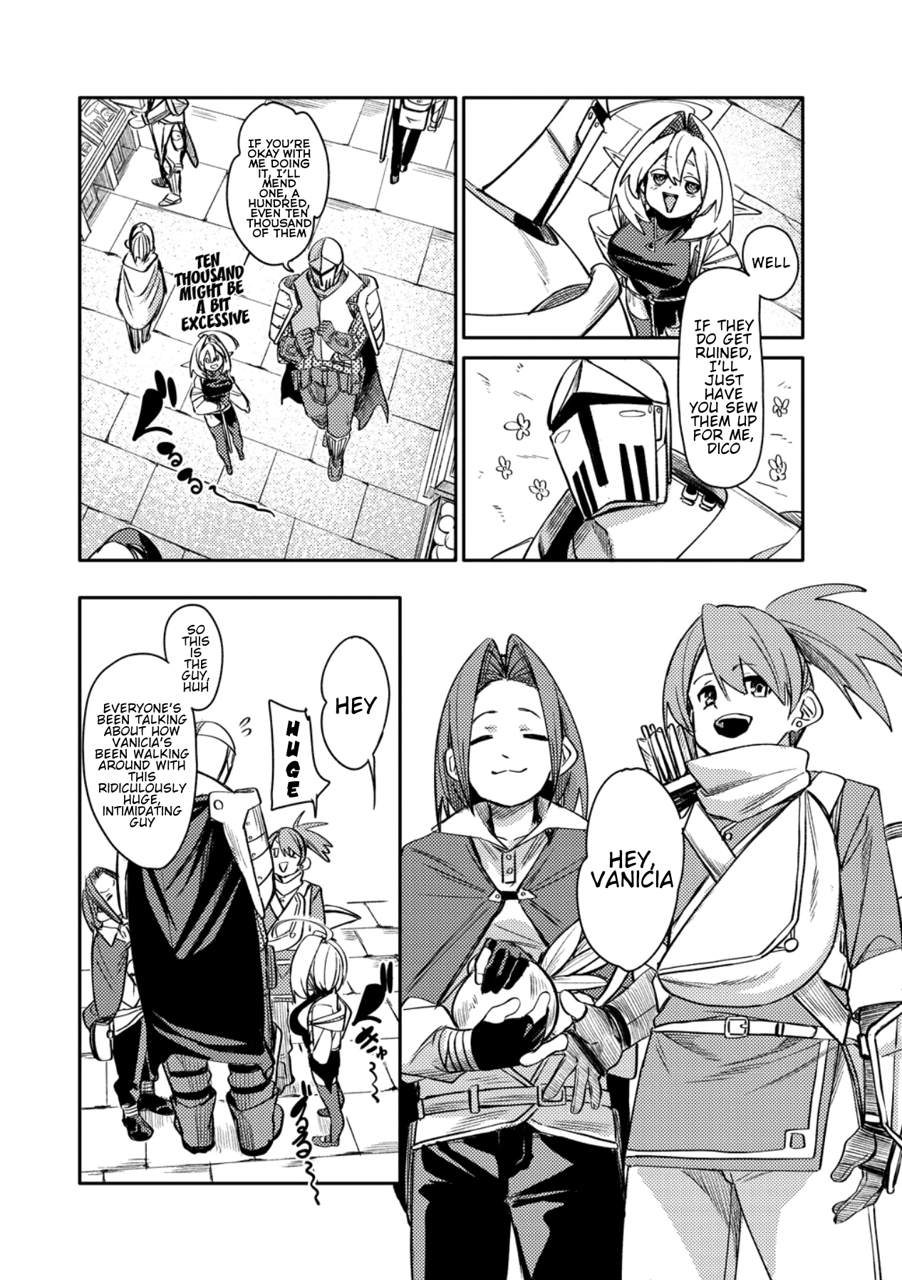 The Elf Picked Up the Heavy Knight - Chapter 2 - Page 4