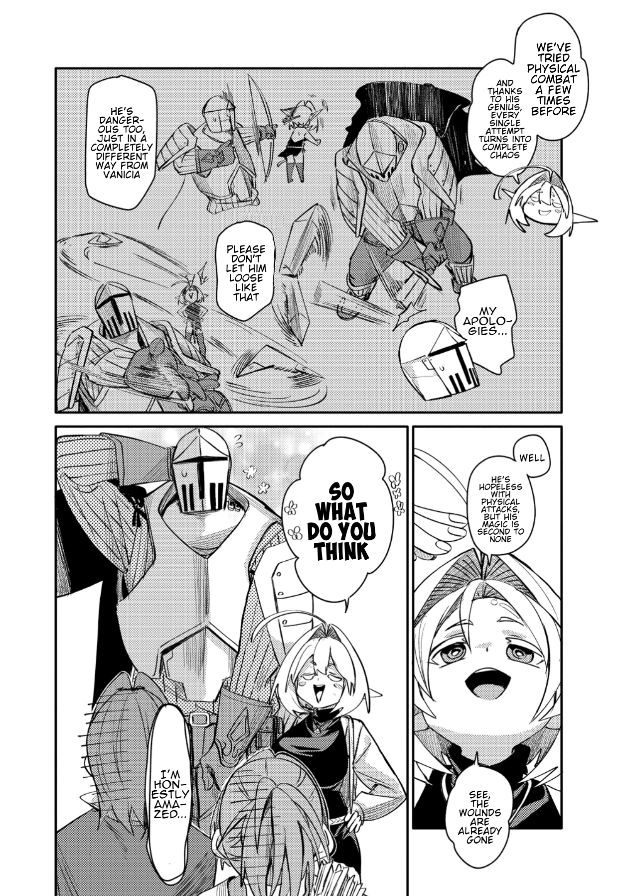 The Elf Picked Up the Heavy Knight - Chapter 2 - Page 14