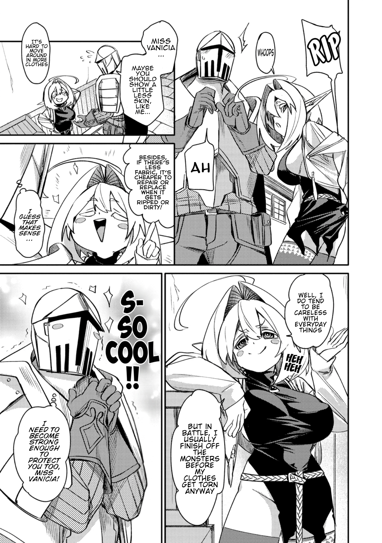 The Elf Picked Up the Heavy Knight - Chapter 2 - Page 3