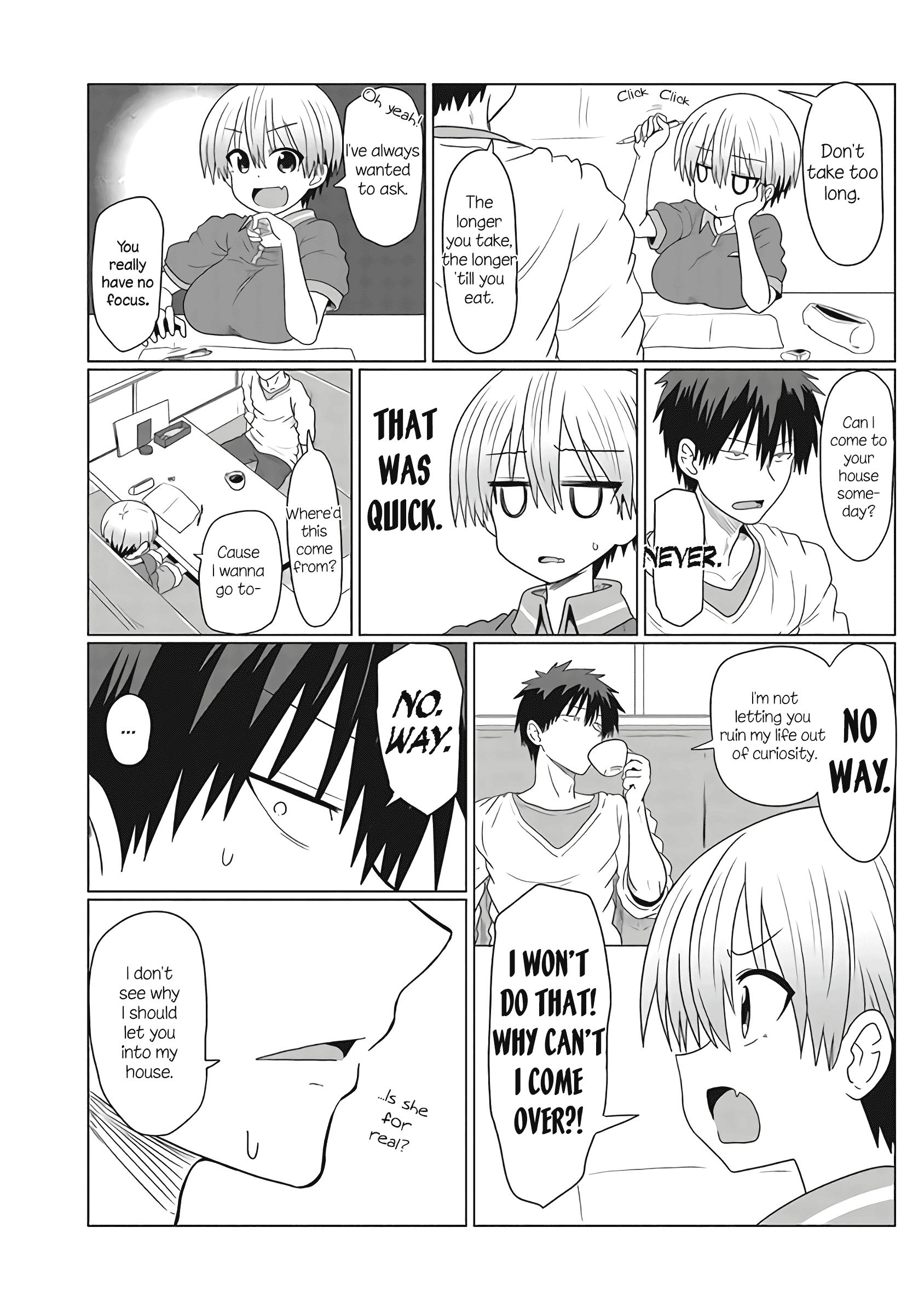 Uzaki-chan Wants to Hang Out! - Chapter 5.2 - Page 2