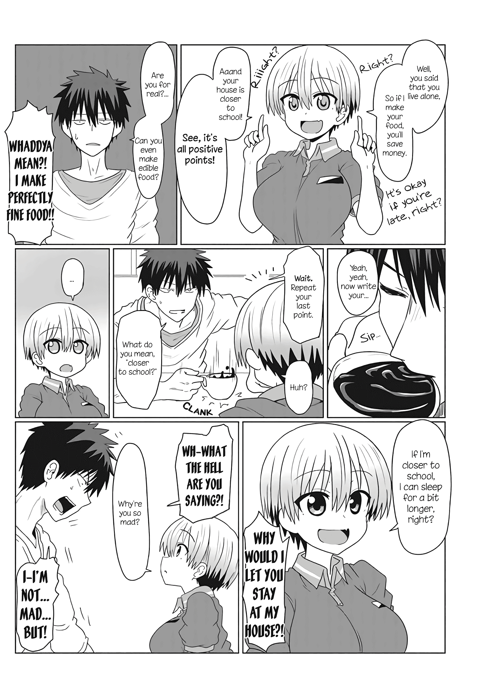 Uzaki-chan Wants to Hang Out! - Chapter 5.2 - Page 3