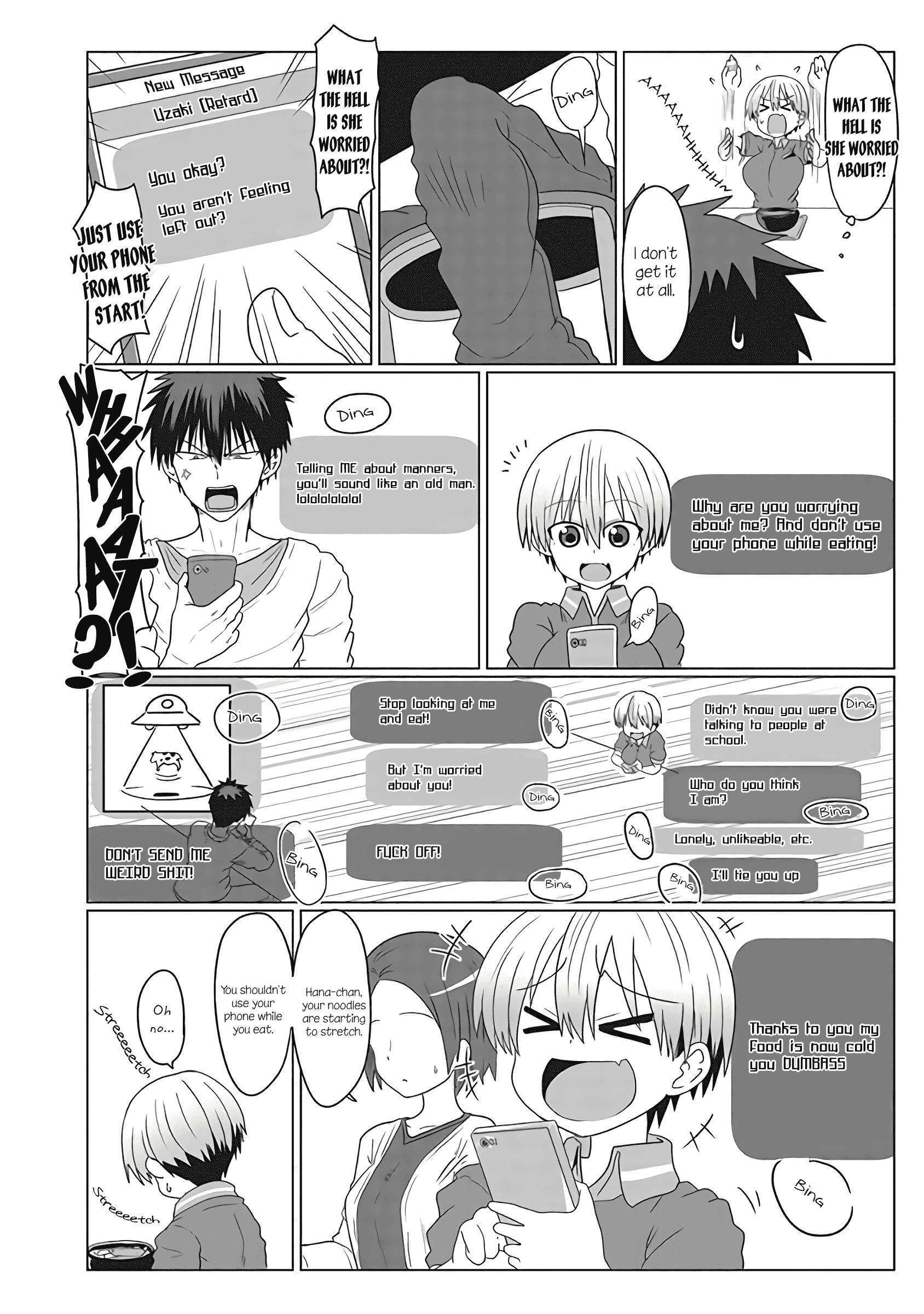 Uzaki-chan Wants to Hang Out! - Chapter 5.1 - Page 4