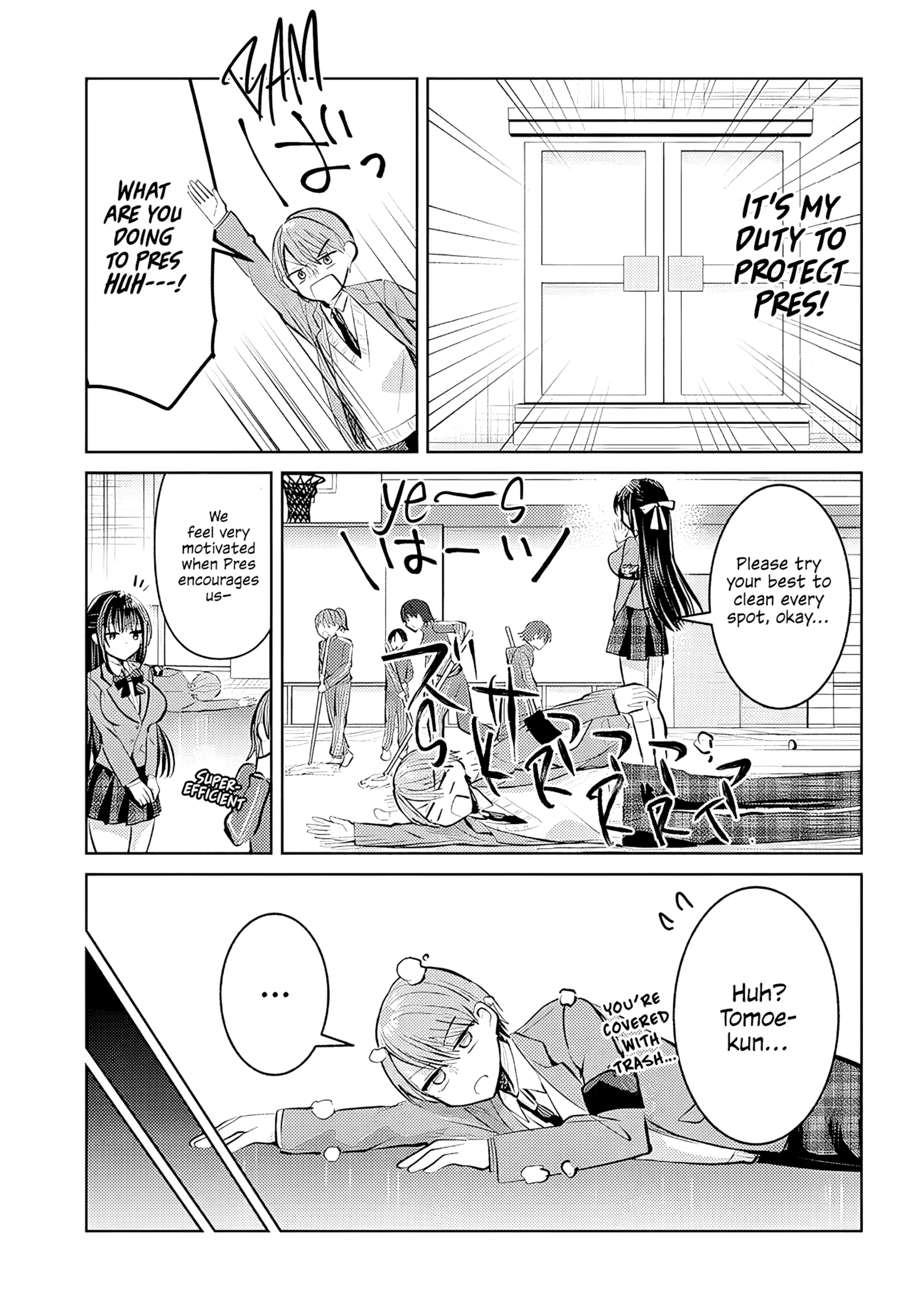The President Who Can't Say No Wants to Do It Only for Tomoe-Kun - Chapter 5 - Page 4
