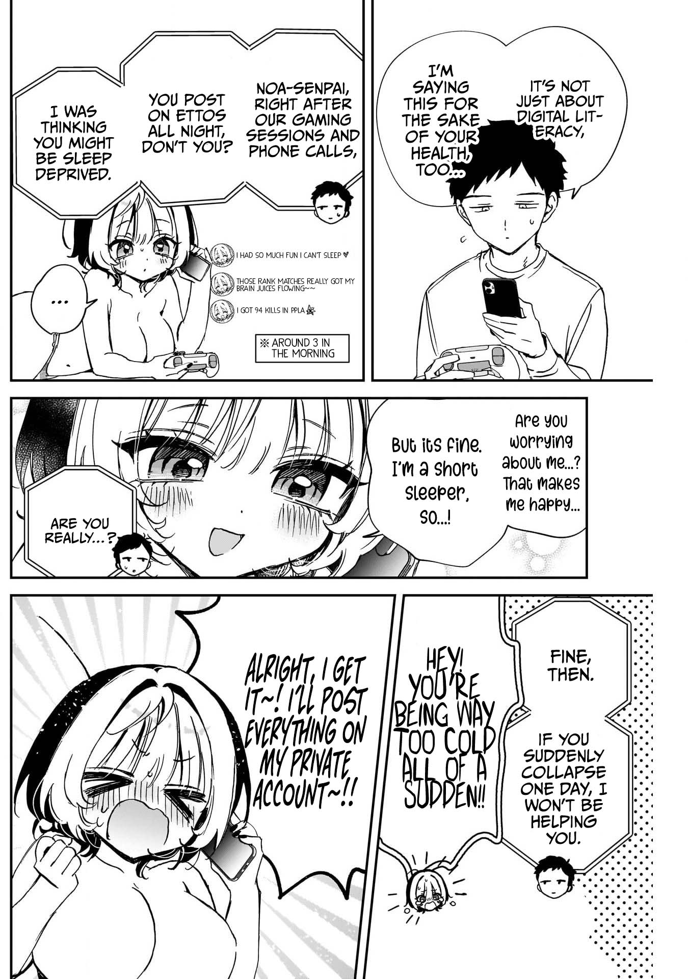 Noa-Senpai is My Friend. - Chapter 91 - Page 11