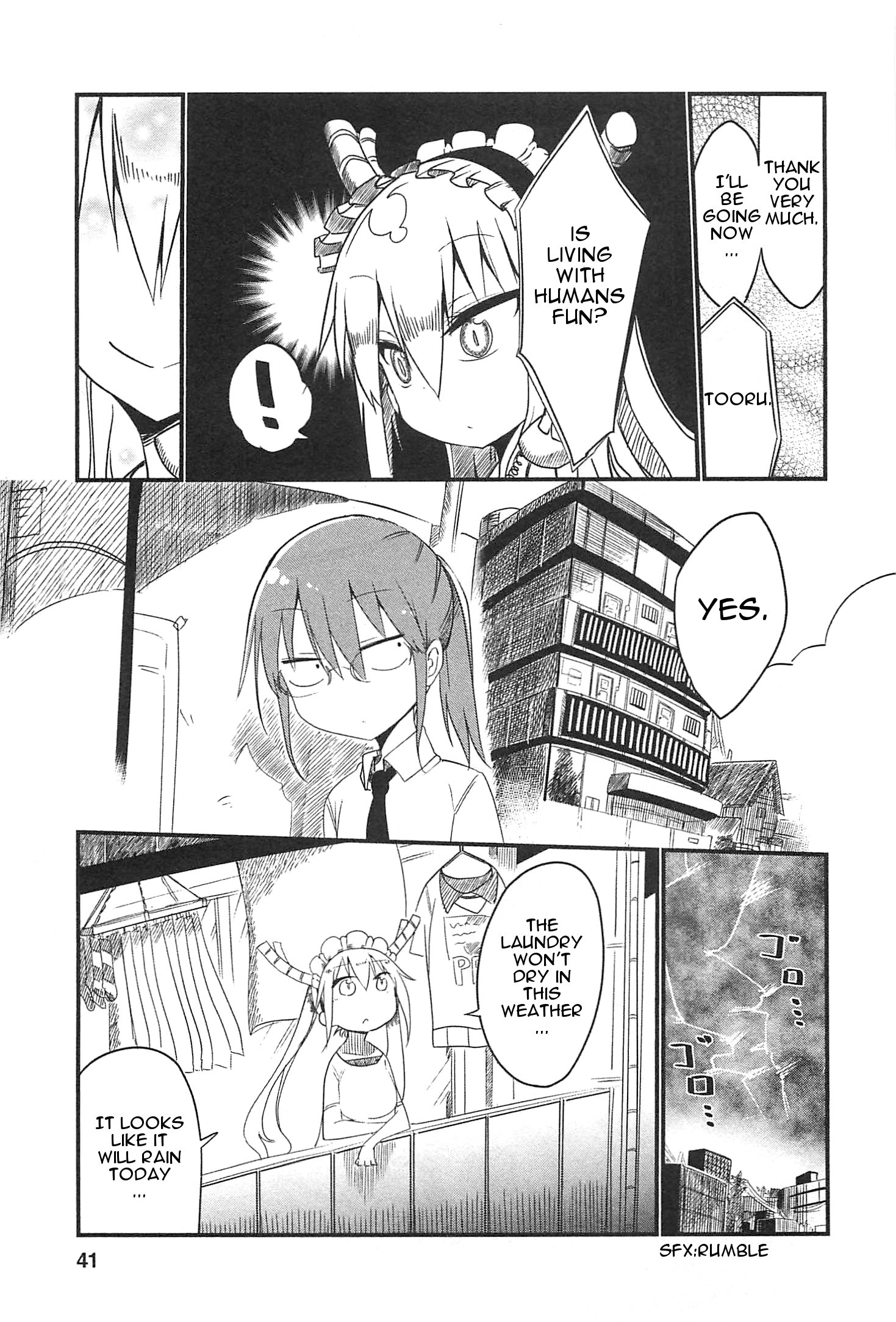 Miss Kobayashi's Dragon Maid - Chapter 3 - Page 9
