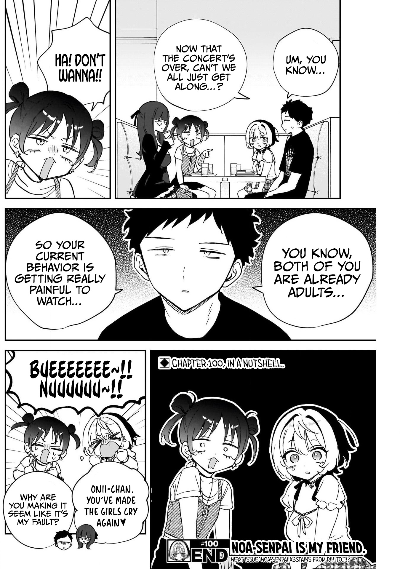 Noa-Senpai is My Friend. - Chapter 100 - Page 19
