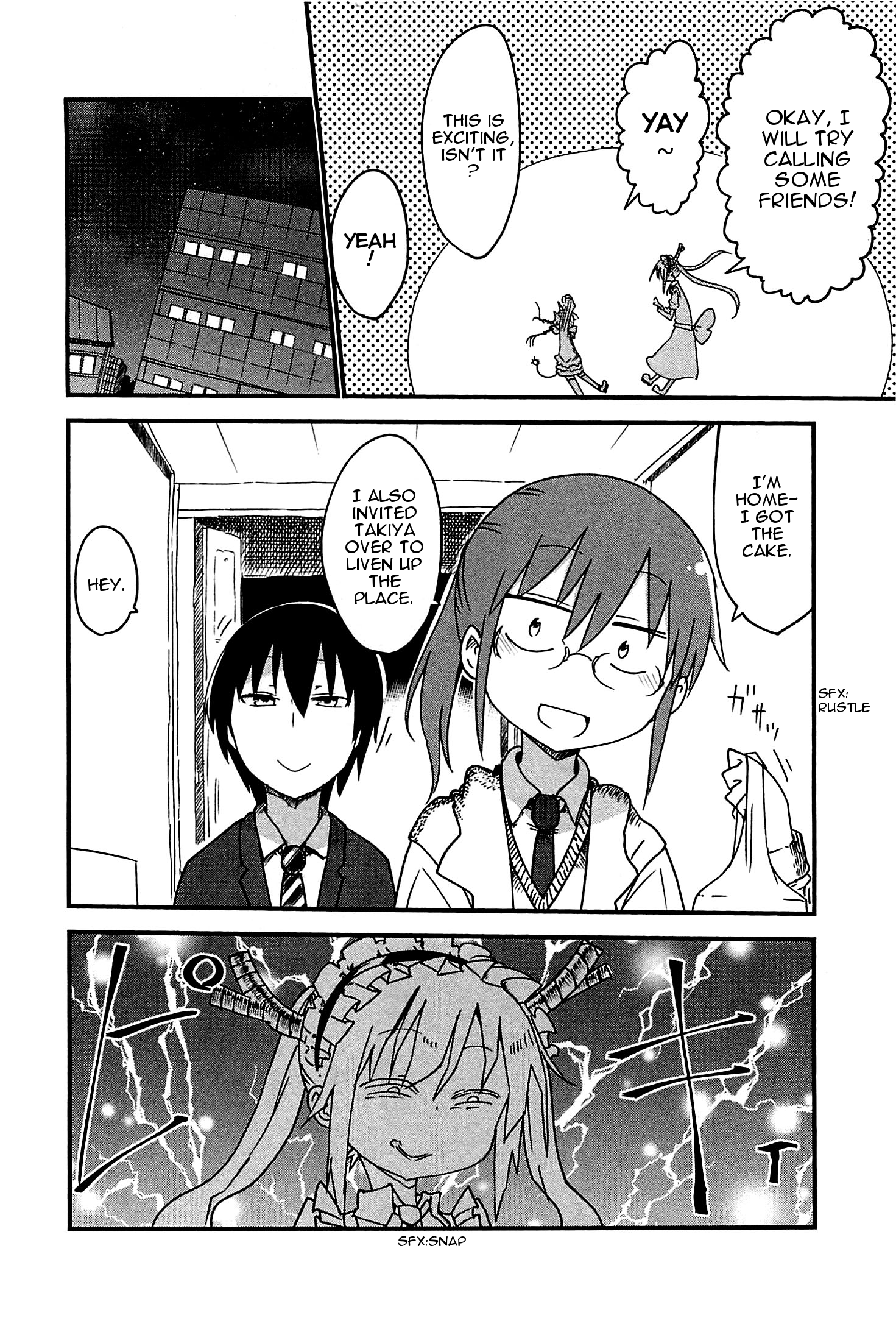 Miss Kobayashi's Dragon Maid - Chapter 8 - Page 4