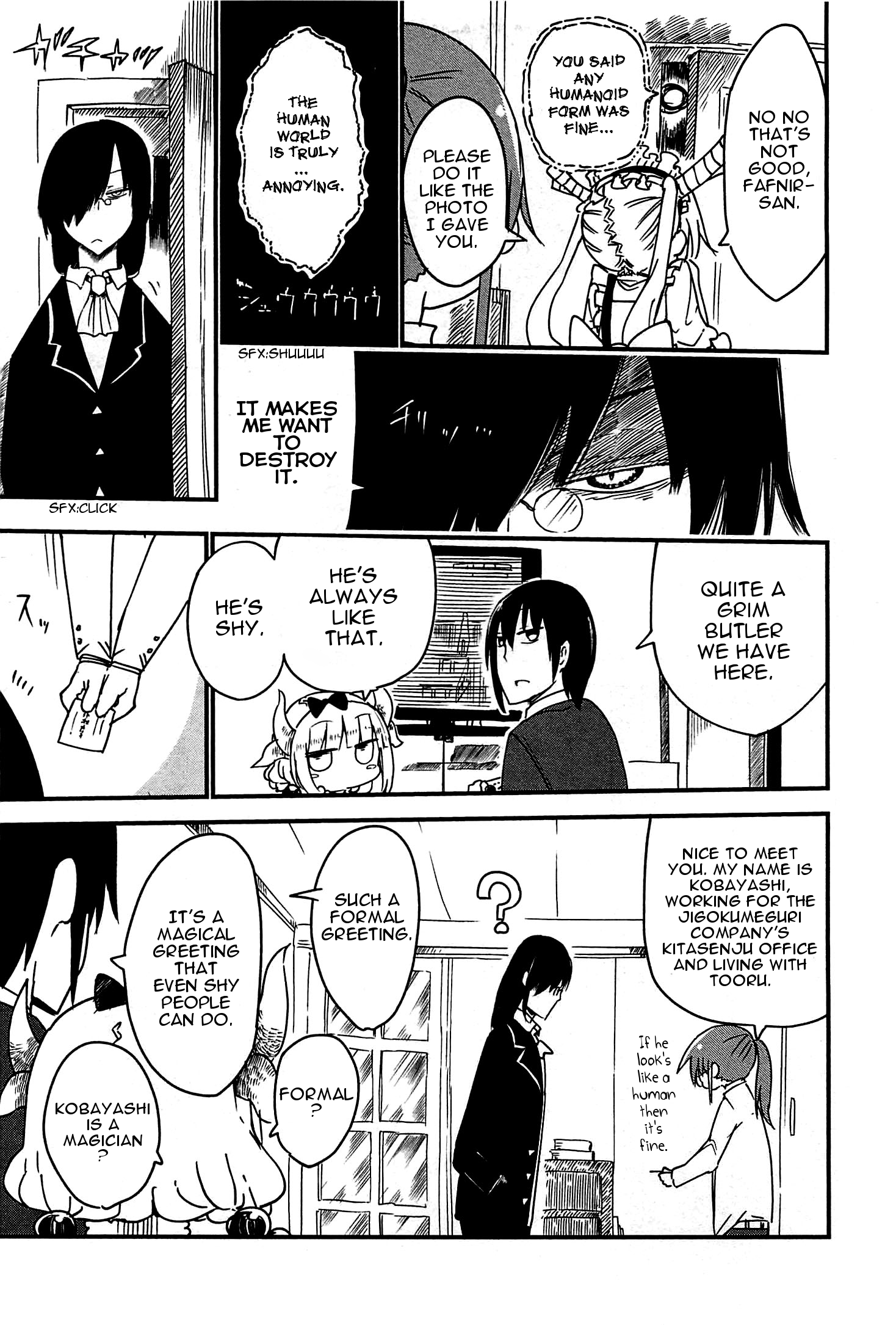Miss Kobayashi's Dragon Maid - Chapter 8 - Page 7