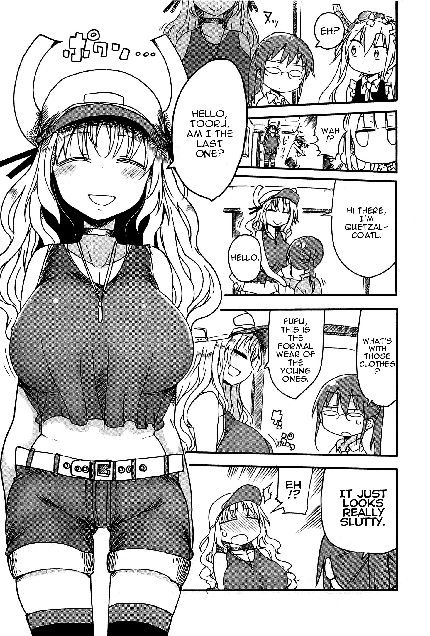 Miss Kobayashi's Dragon Maid - Chapter 8 - Page 9