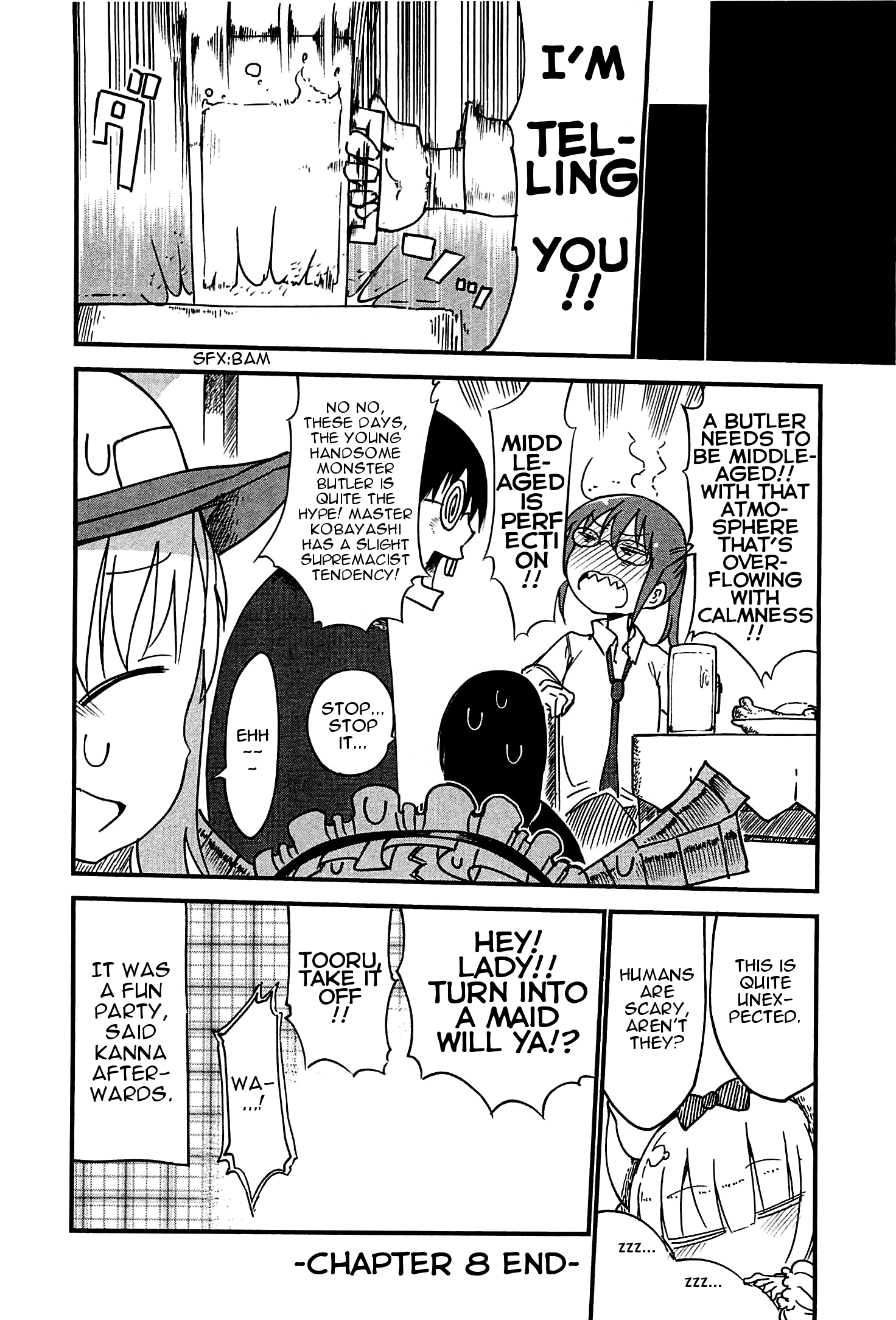 Miss Kobayashi's Dragon Maid - Chapter 8 - Page 12