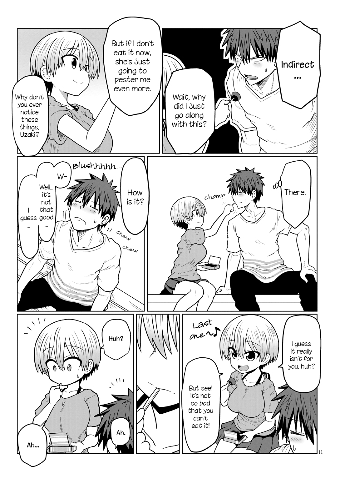 Uzaki-chan Wants to Hang Out! - Chapter 17 - Page 11
