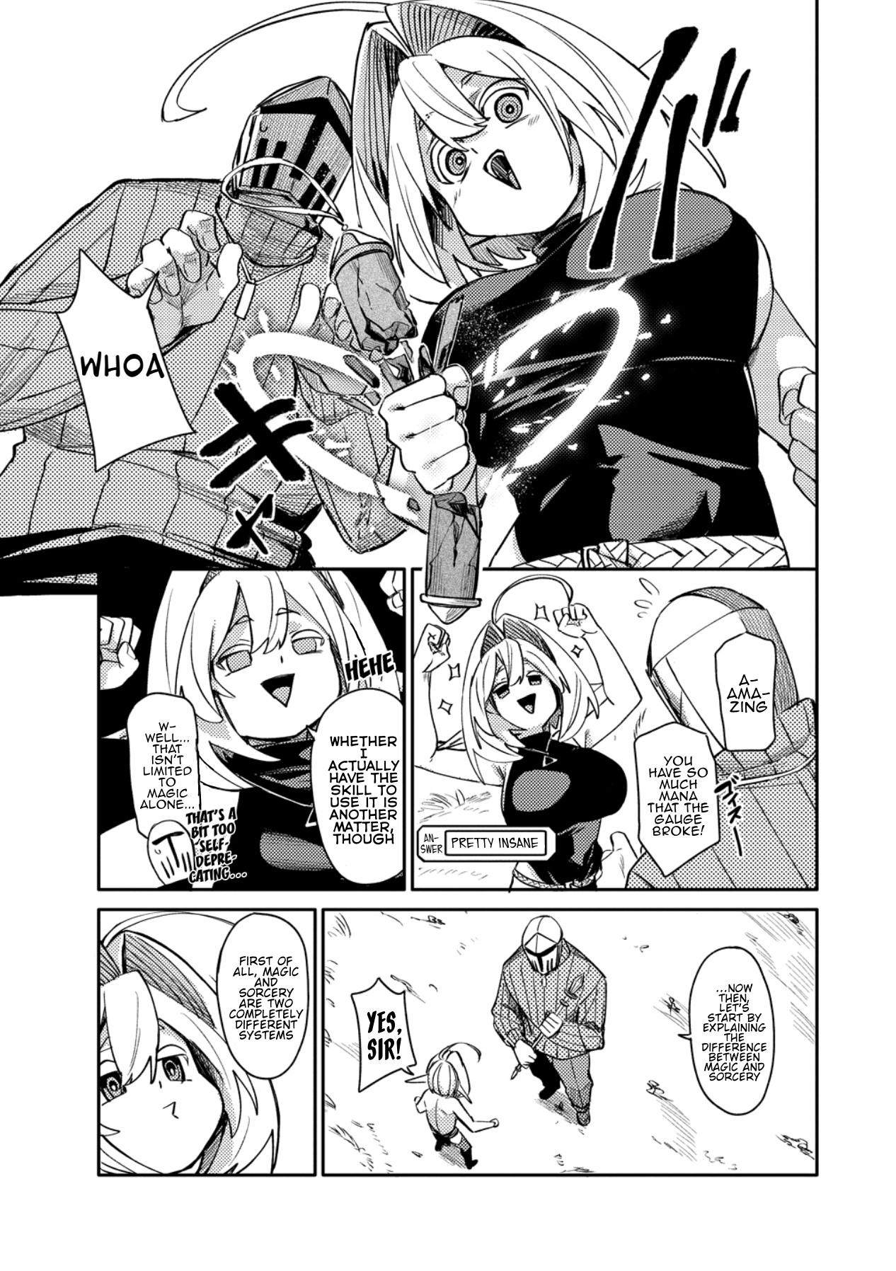 The Elf Picked Up the Heavy Knight - Chapter 3 - Page 7