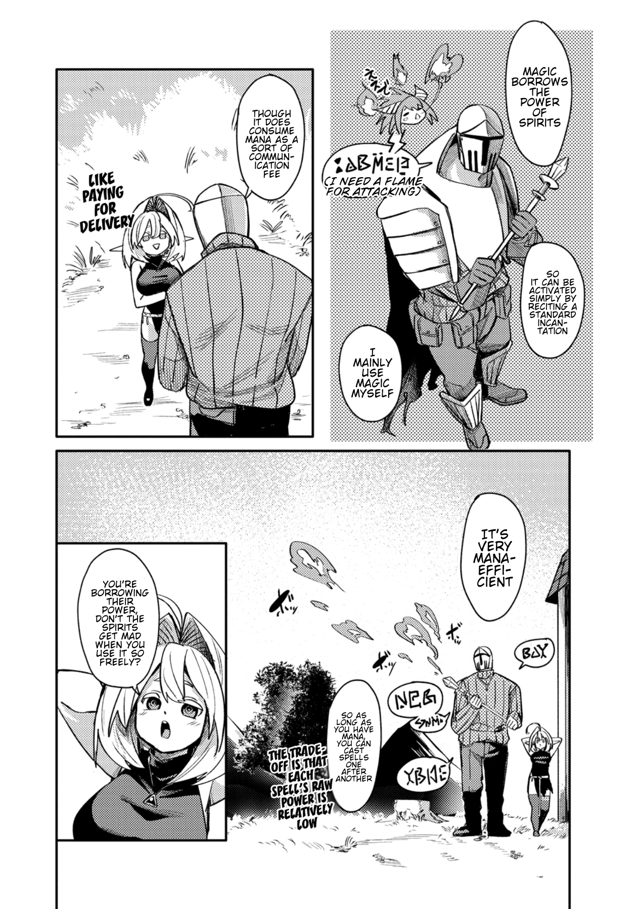 The Elf Picked Up the Heavy Knight - Chapter 3 - Page 8