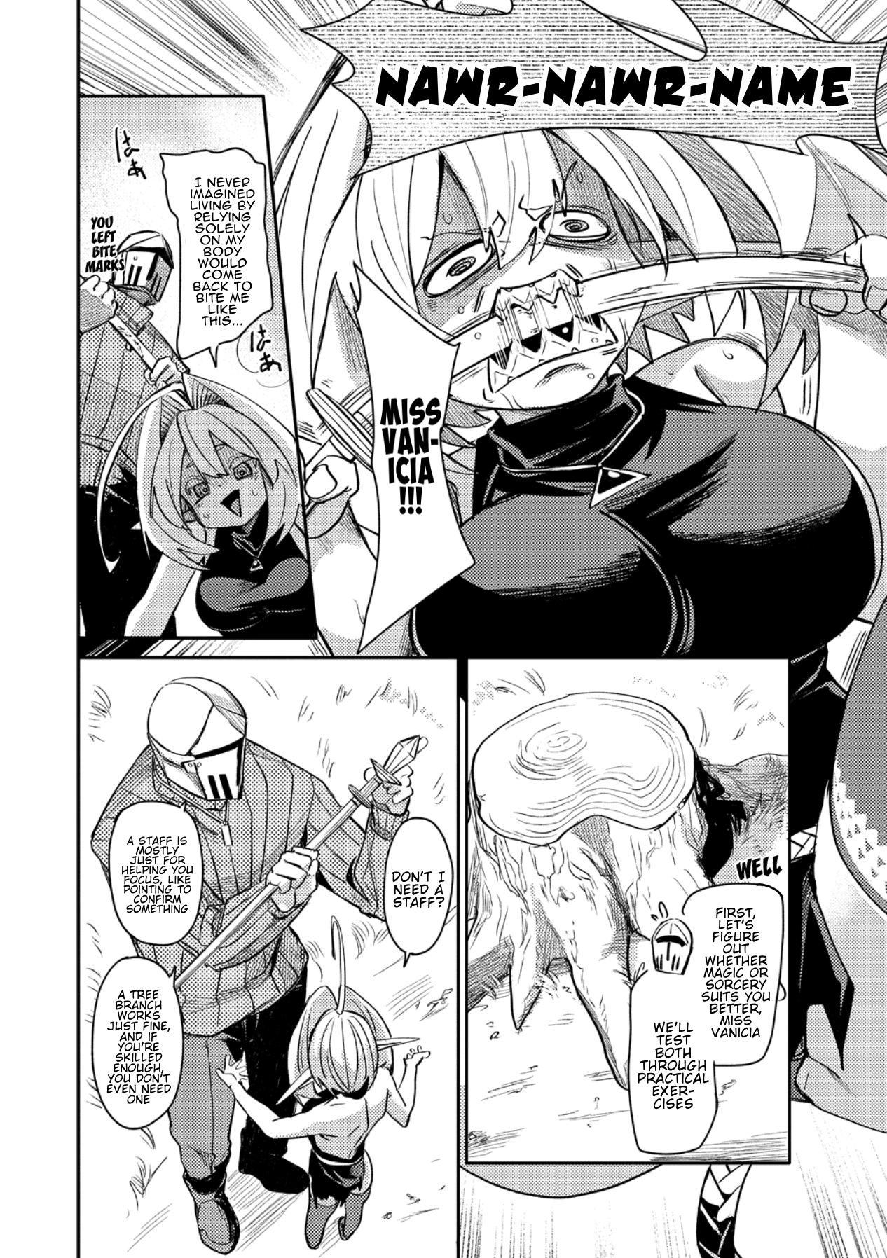 The Elf Picked Up the Heavy Knight - Chapter 3 - Page 10