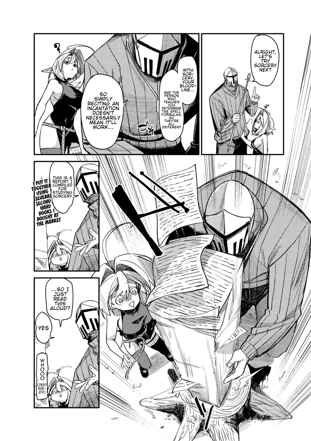 The Elf Picked Up the Heavy Knight - Chapter 3 - Page 13