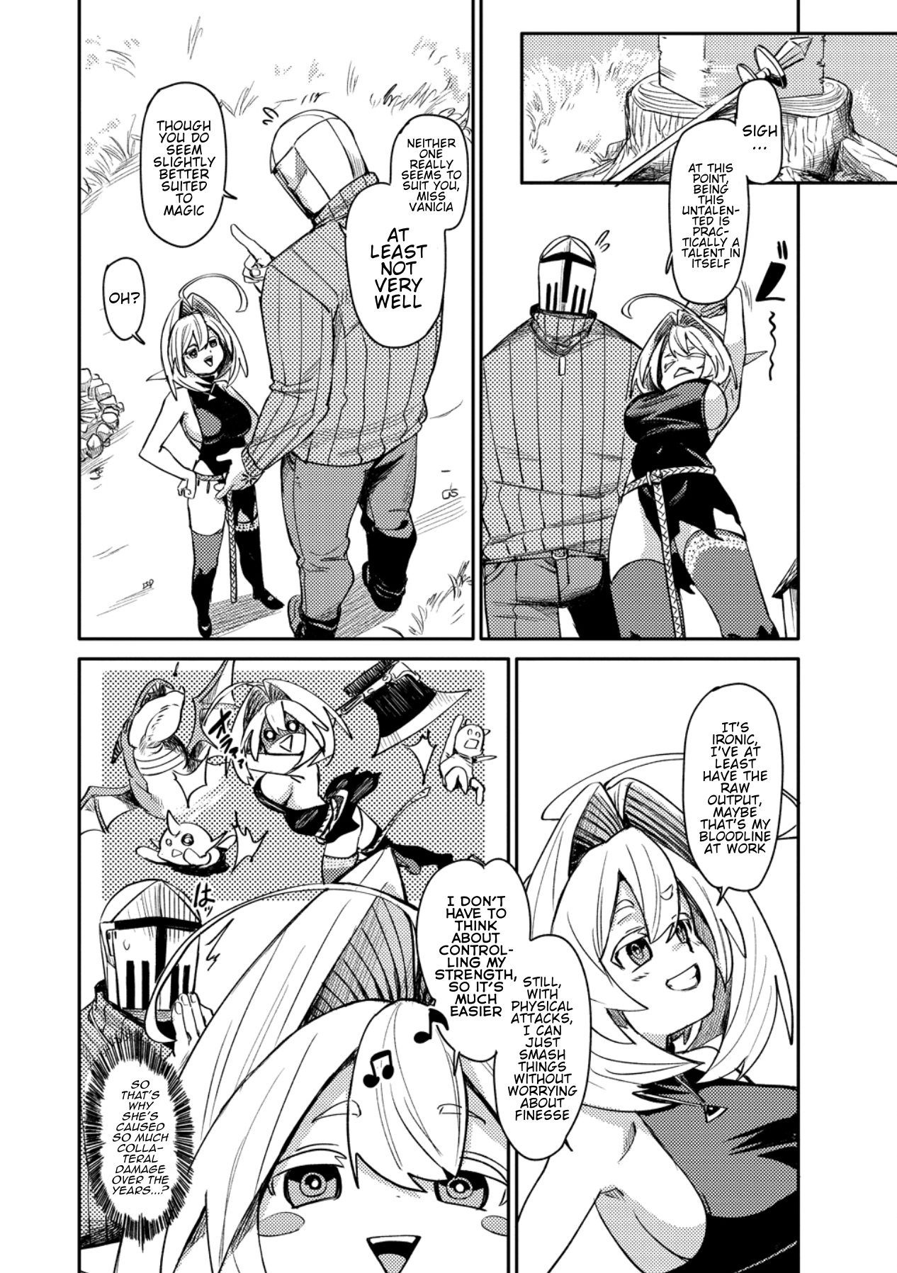 The Elf Picked Up the Heavy Knight - Chapter 3 - Page 16