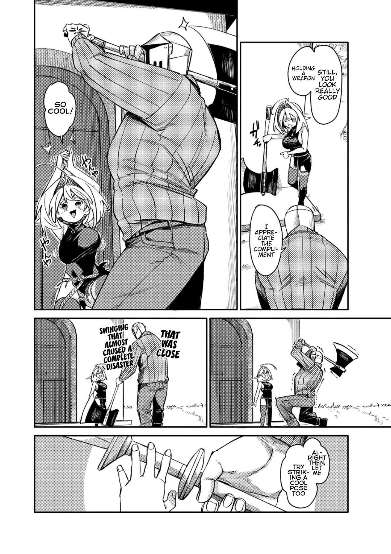 The Elf Picked Up the Heavy Knight - Chapter 3 - Page 18